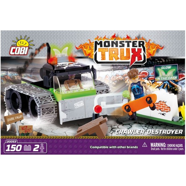 COBI 20053 Monster Trux Crawler Destroyer z figurką CO