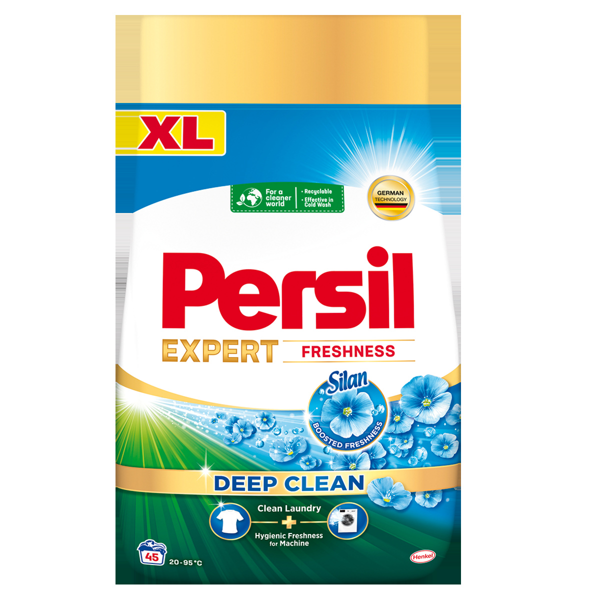 Levně Persil XL Expert Freshness prášek na bílé prádlo 45 praní 2,475 kg