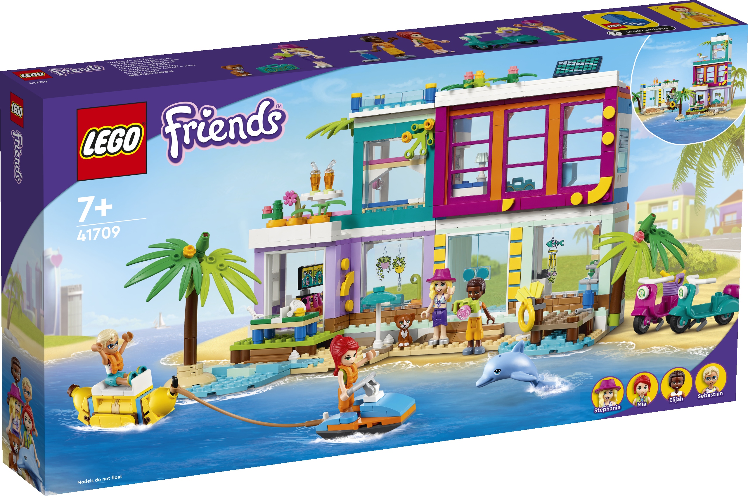 Lego Friends 41709 Prázdninový dům na pláži