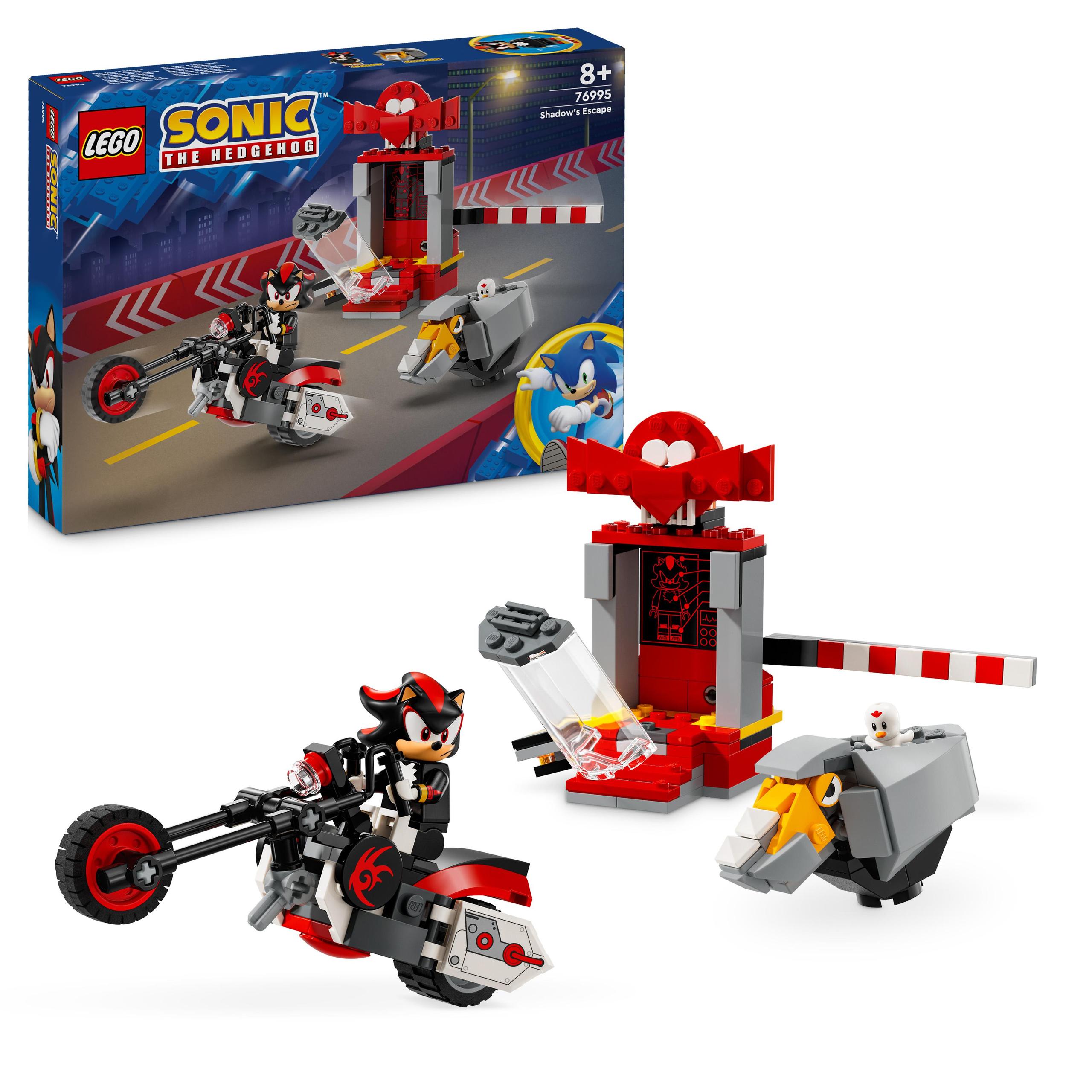 Lego 76995 Sonic the Hedgehog Shadow the Hedgehog útěk Stavebnice Nové