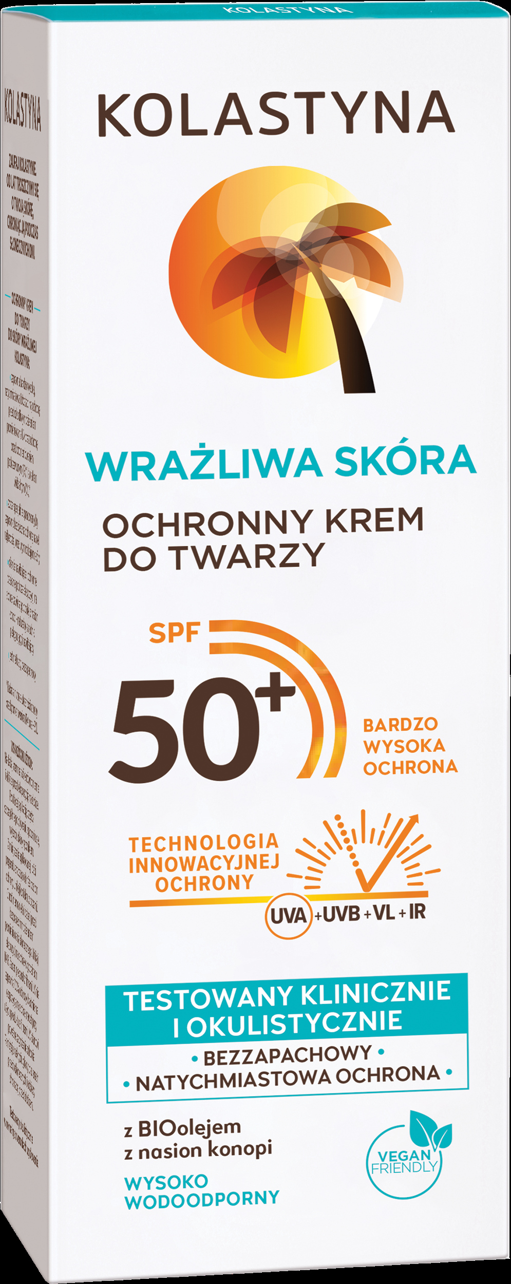 

Kolastyna Wrażliwa krem ochronny Spf 50+ 50 ml