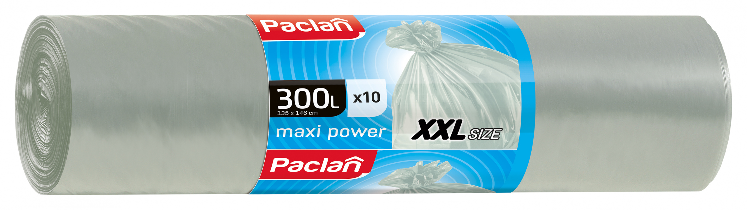 Levně Paclan sáčky Maxi Power univerzální transparentní 300l 10 ks