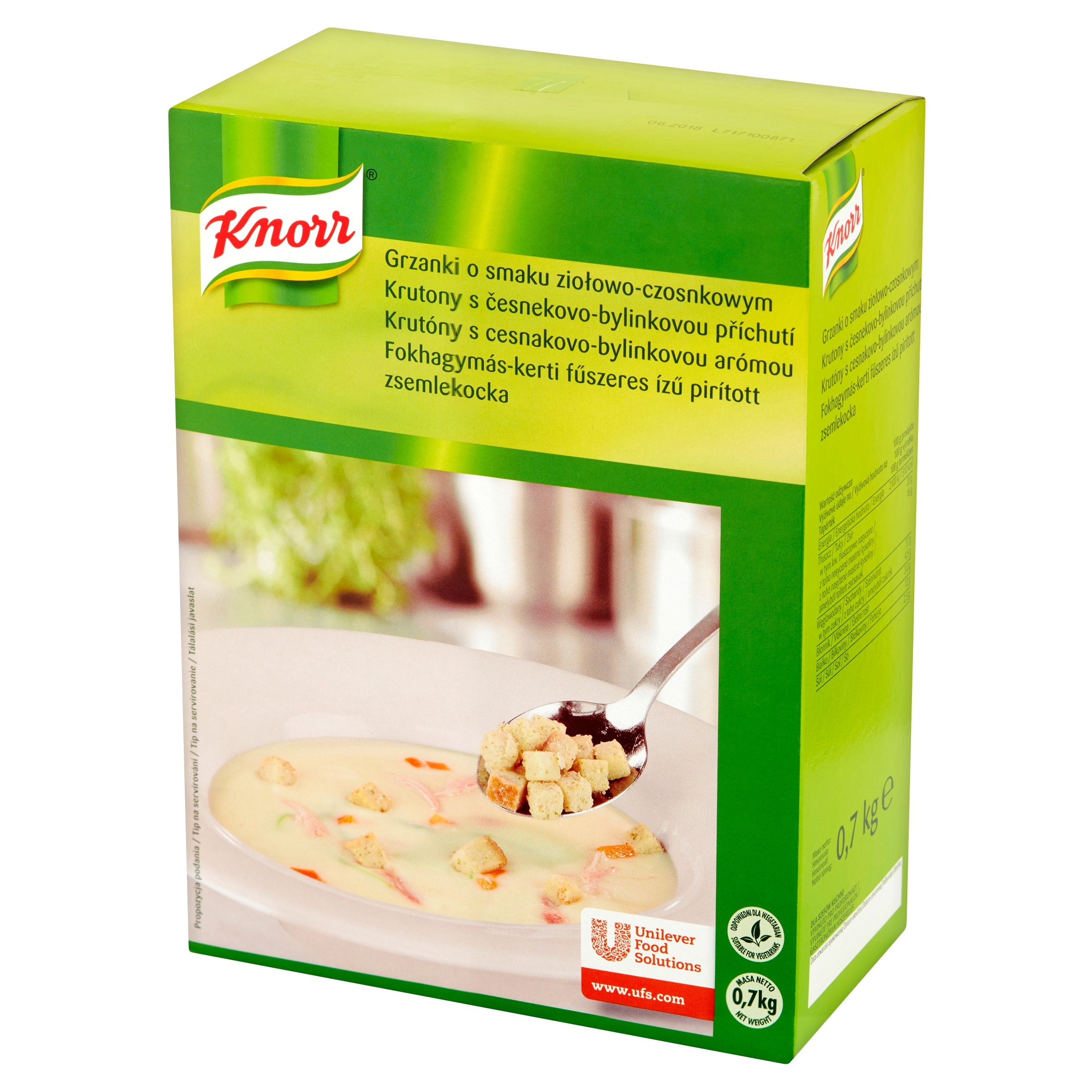 Levně Knorr Ohřívače s bylinkovo-česnekovou příchutí 700 g