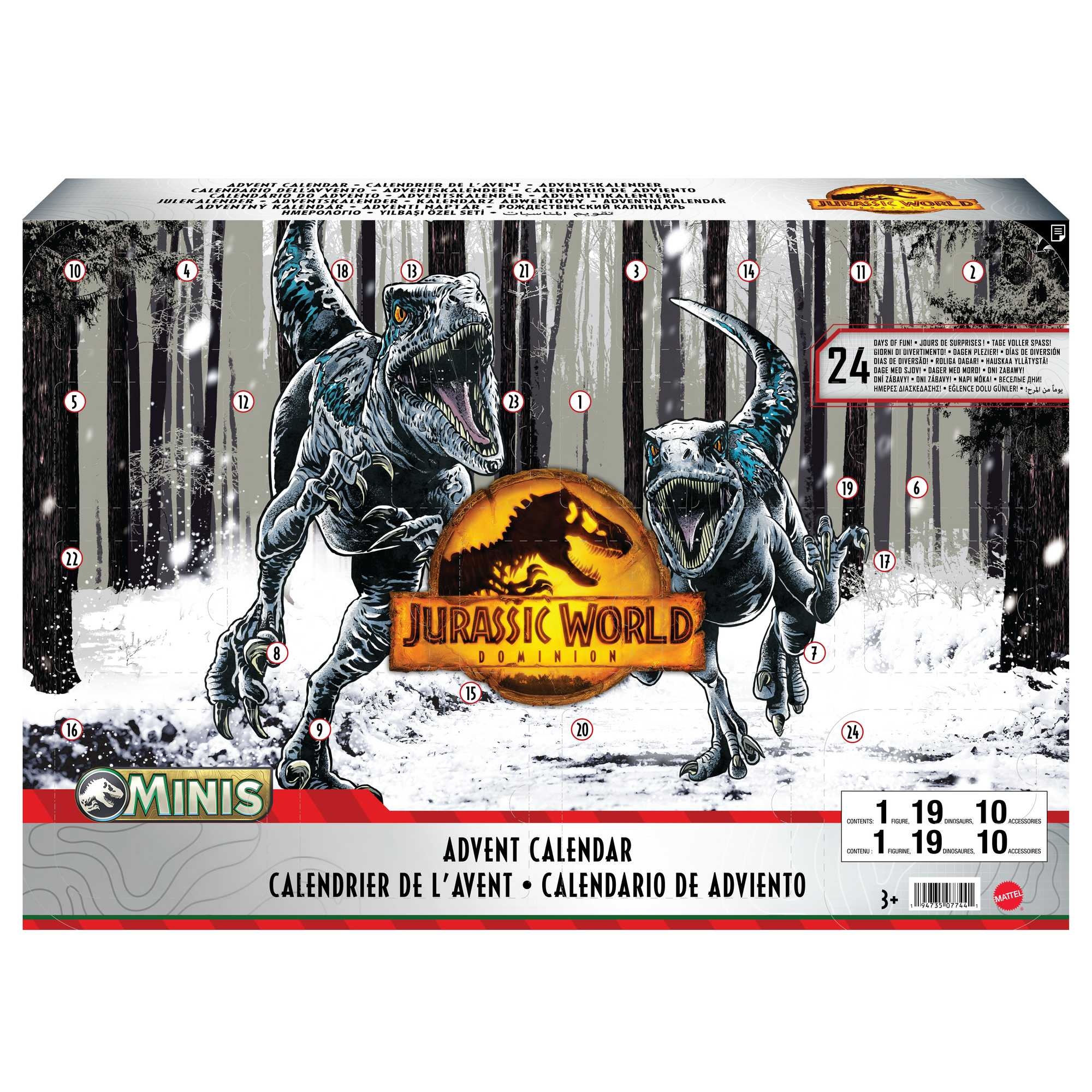 

Kalendarz adwentowy figurki Park Jurajski HHW24