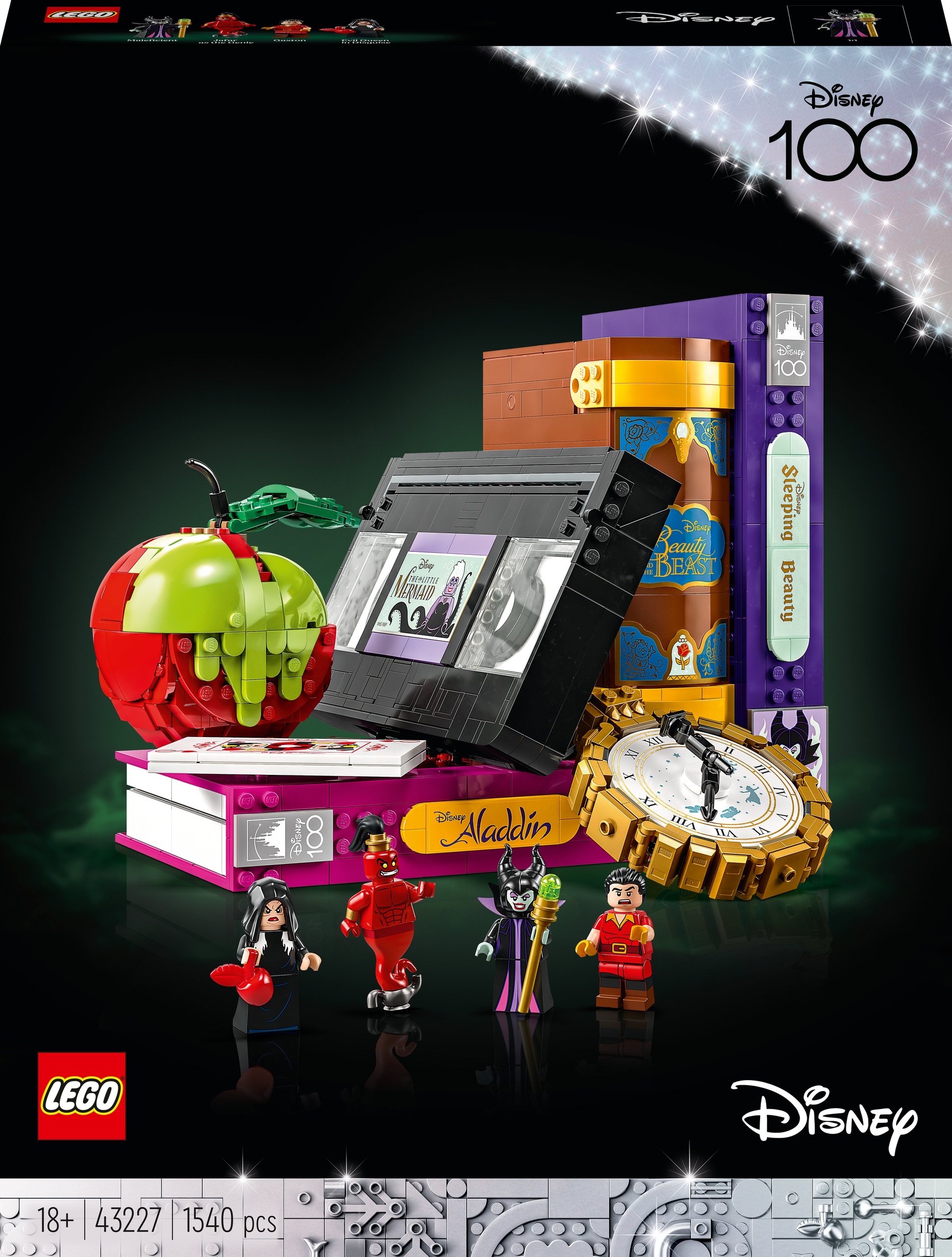 stavebnice Lego Disney 43227 Ikony padouchů