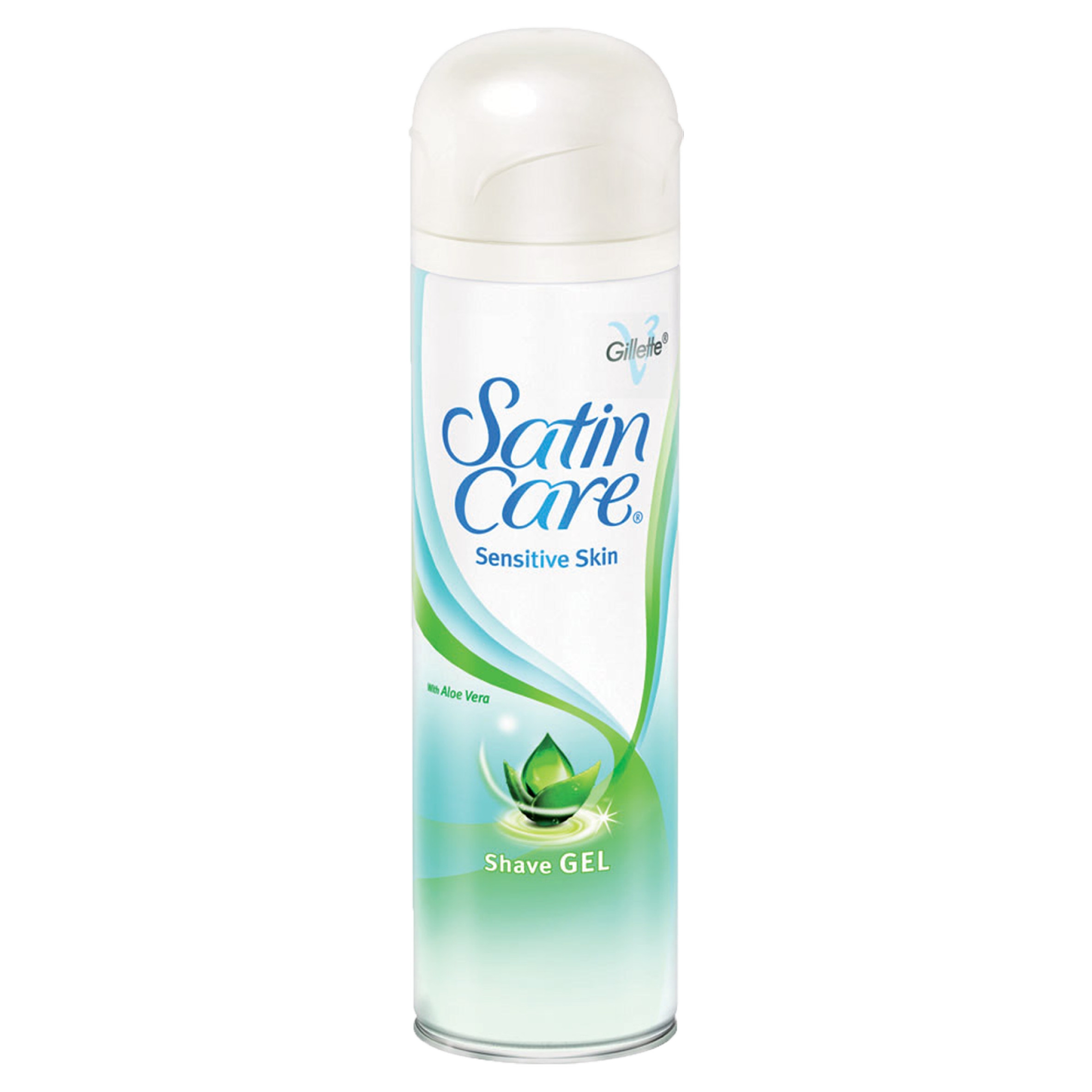 Gillette Satin Care Aloe Vera gel na holení 200 Ml