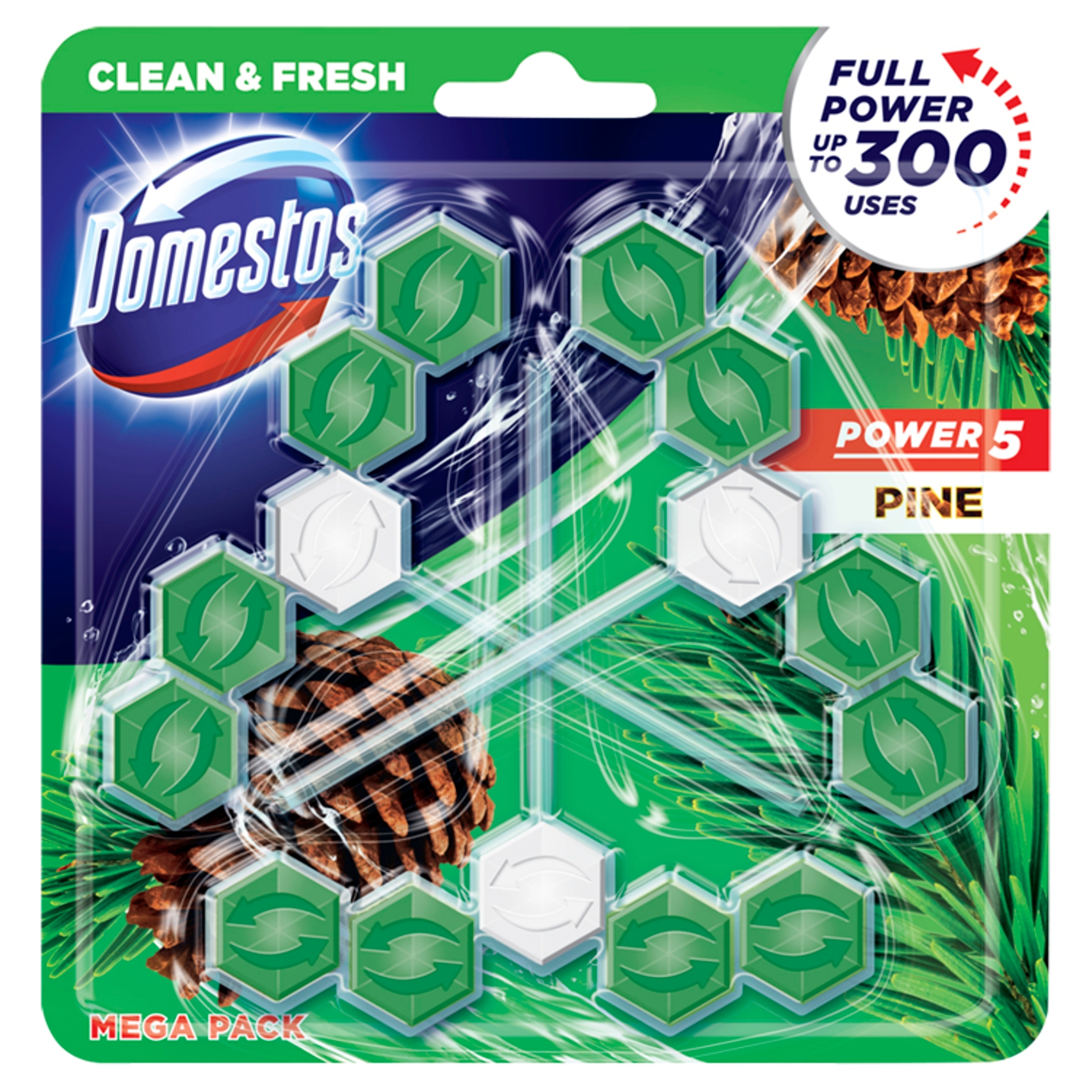 

Kostka Domestos 165l czyszczenie Wc