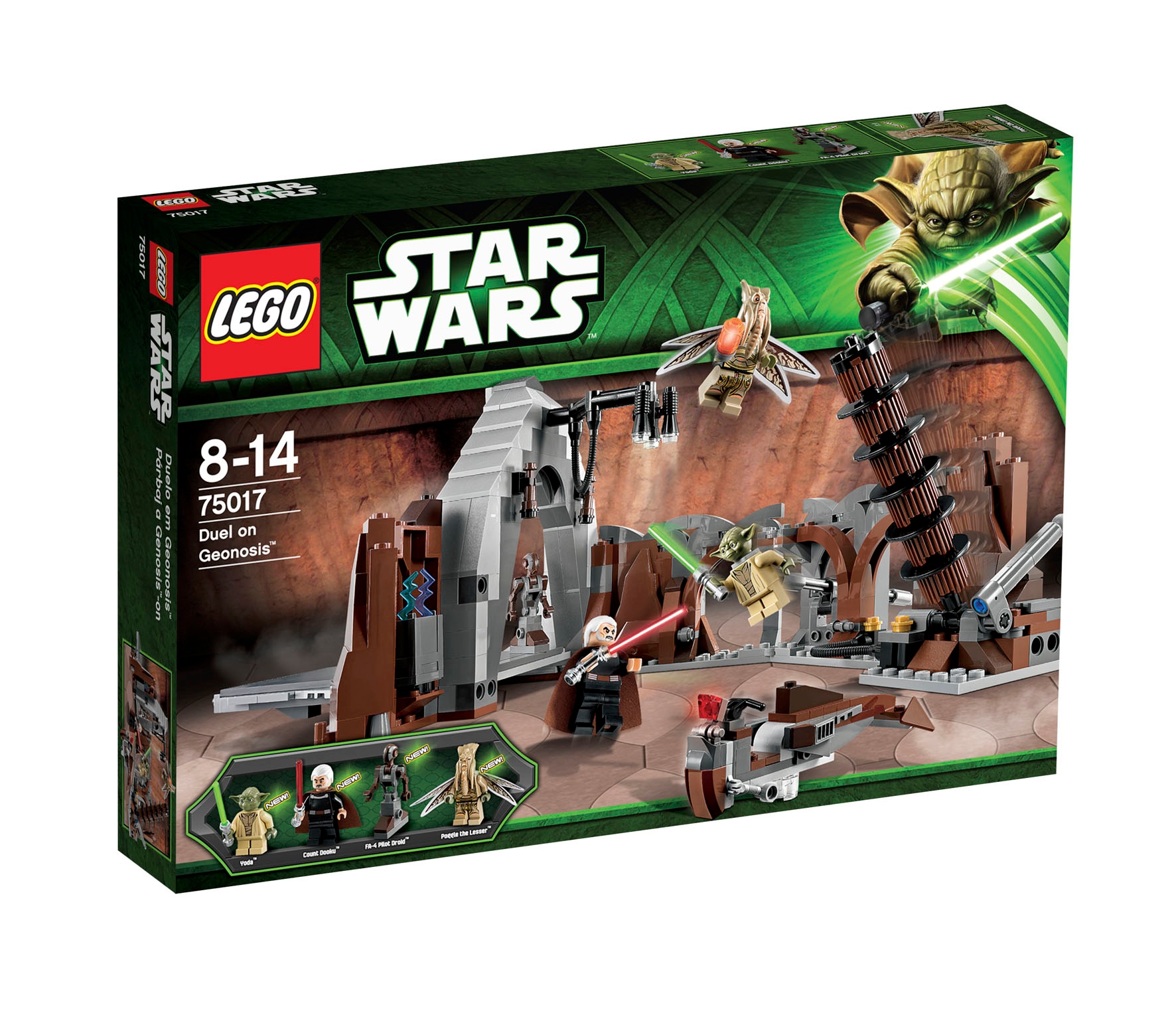 Klocki Lego Star Wars Zestaw Pojedynek na Genosis 75017