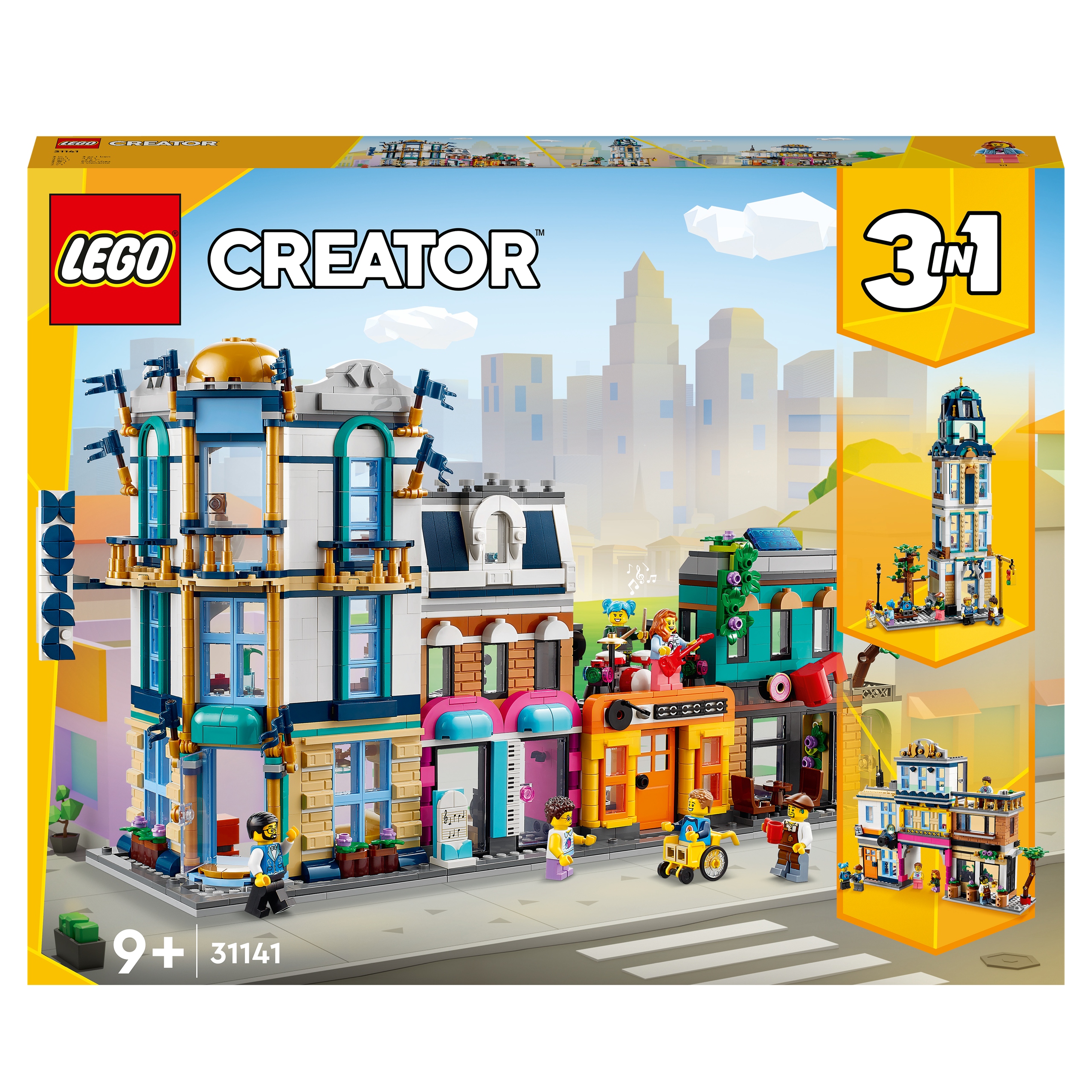 Lego Creator 3v1 31141 Hlavní ulice