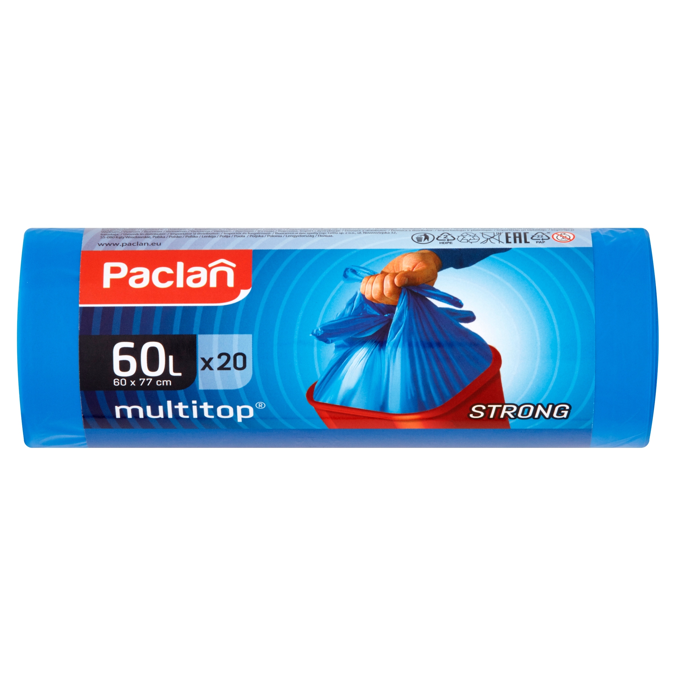 

Worki na śmieci 60l 24 szt.