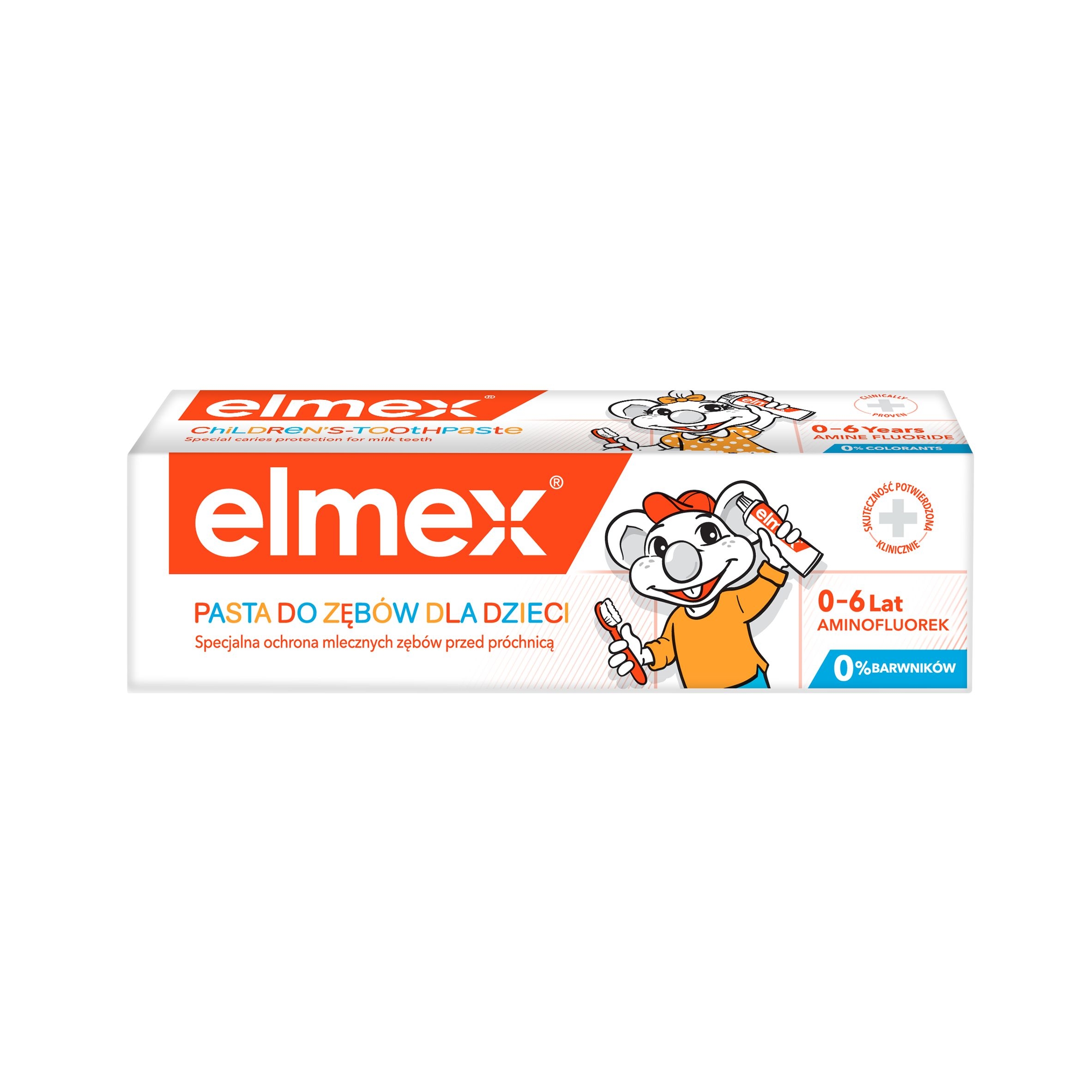 

Elmex Kids pasta do zębów dla dzieci 0-6 lat 50ml
