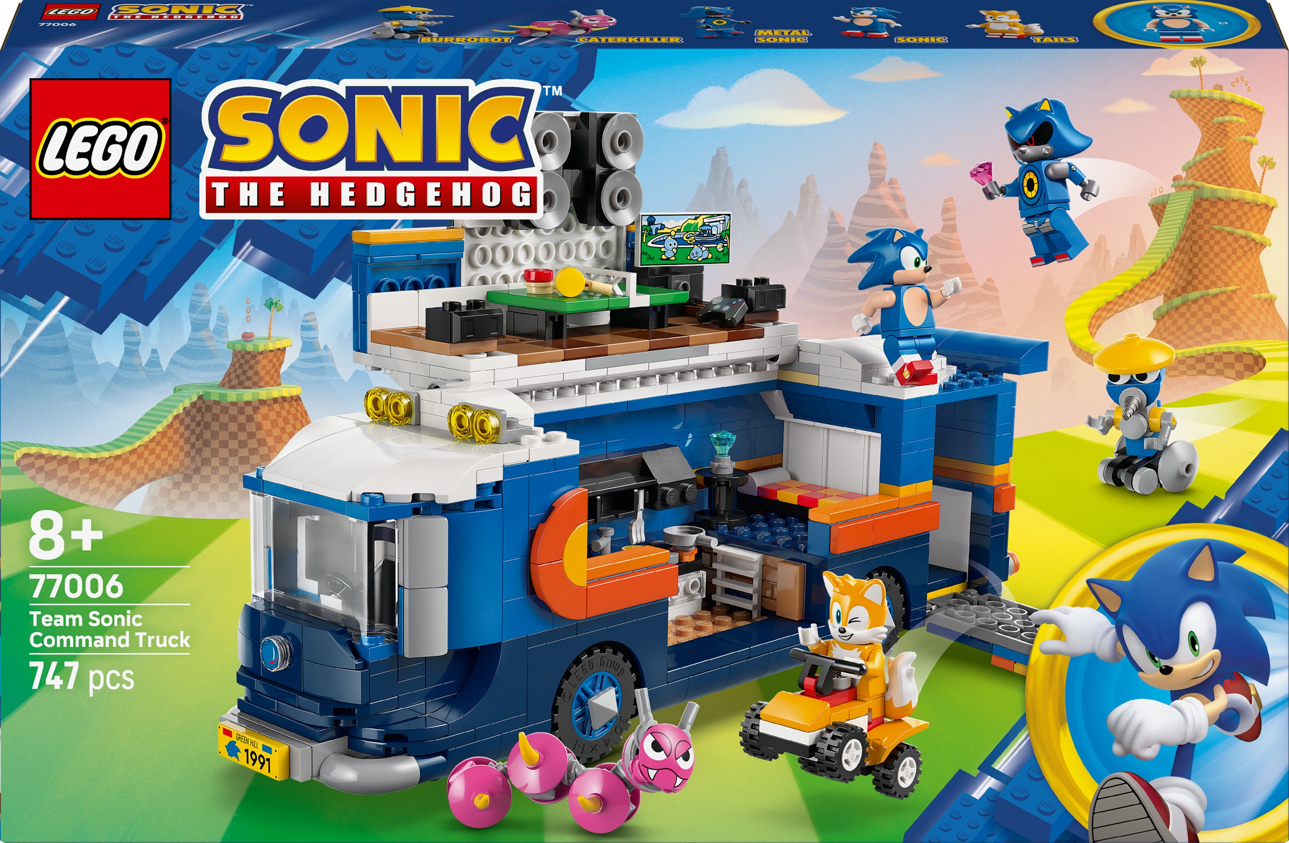 Lego Sonic the Hedgehog 77006 Velitelské vozidlo týmu Sonic