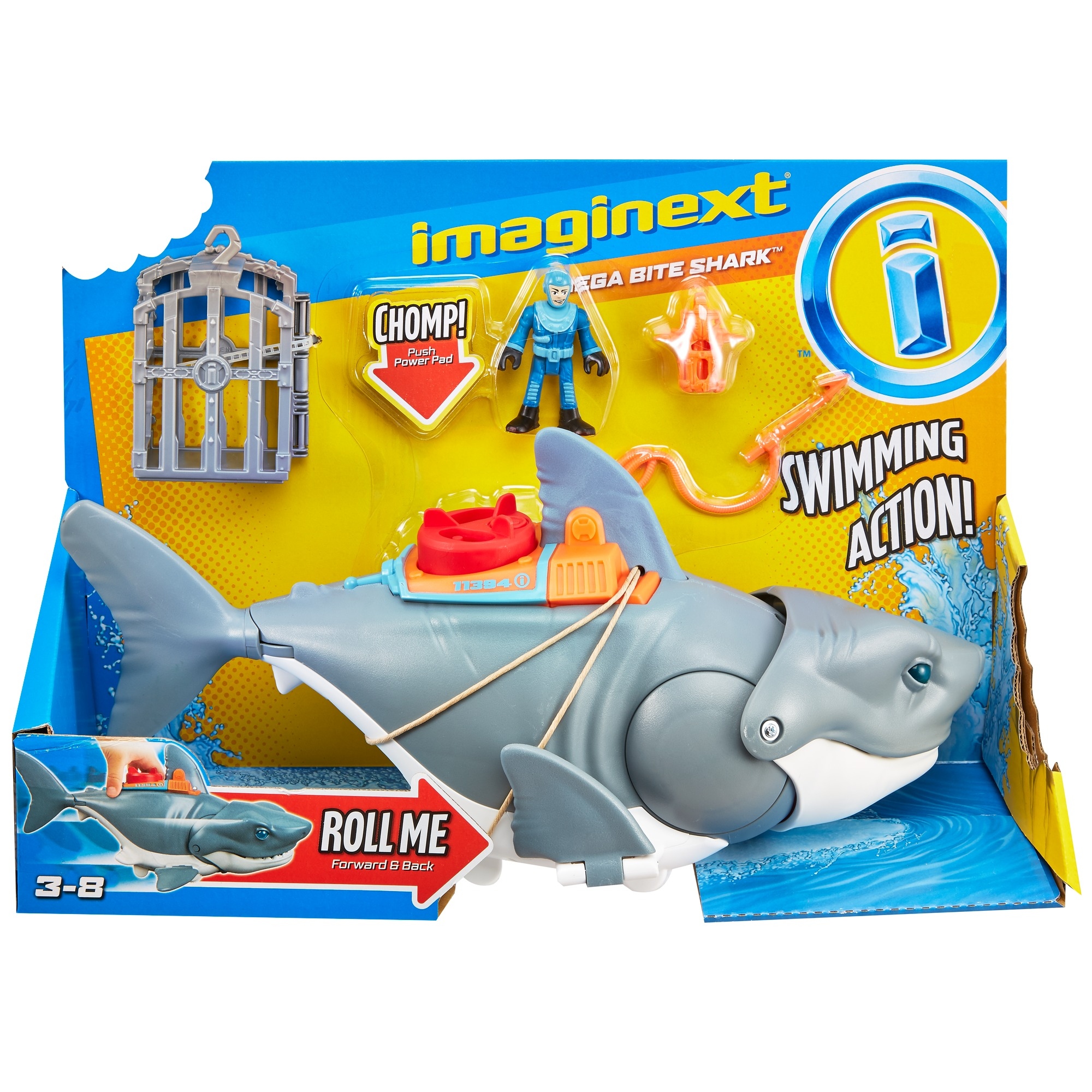 

Imaginext Atak Rekina Figurka Fisher Price Rekin