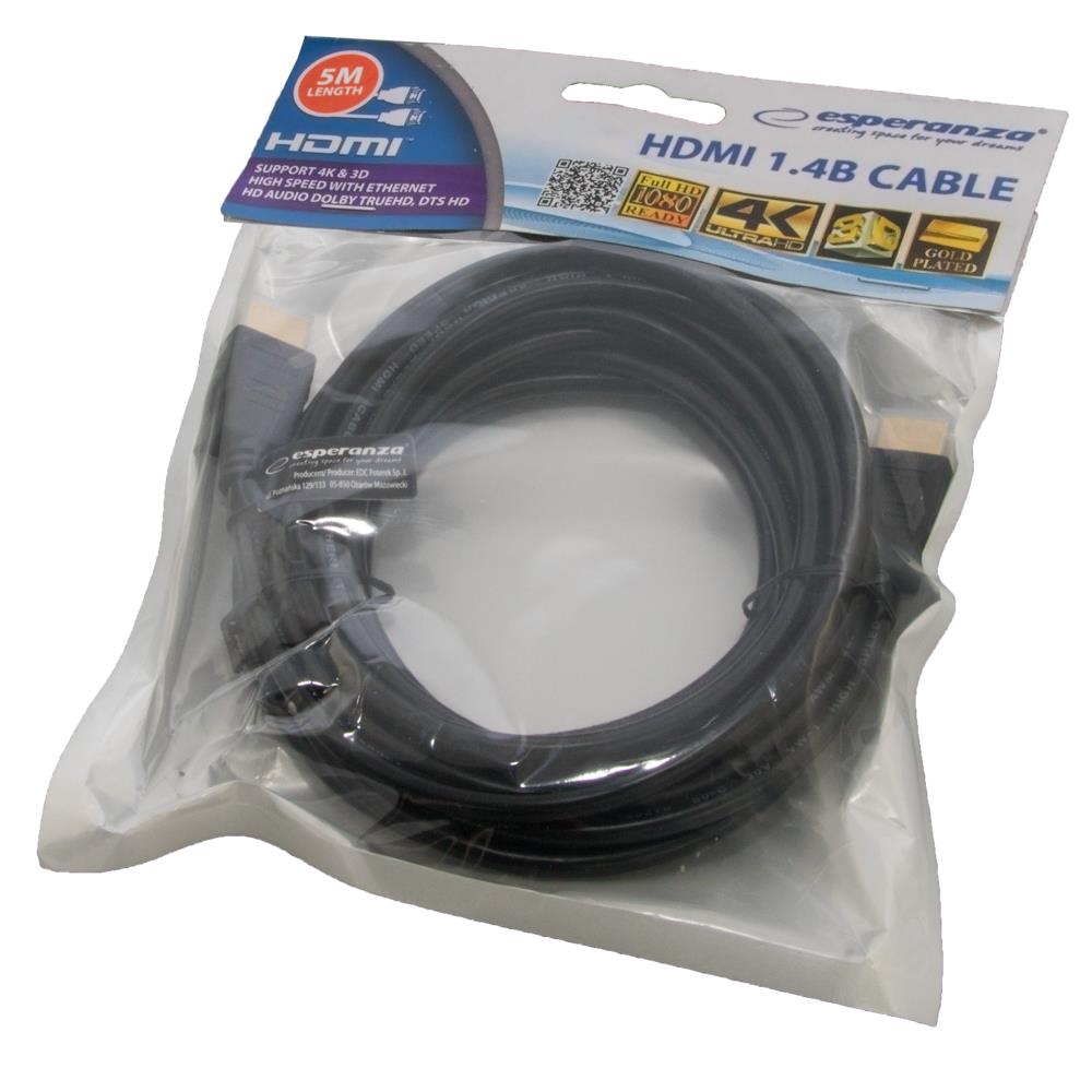 Kabel Esperanza EB189 Hdmi Hdmi 5 m