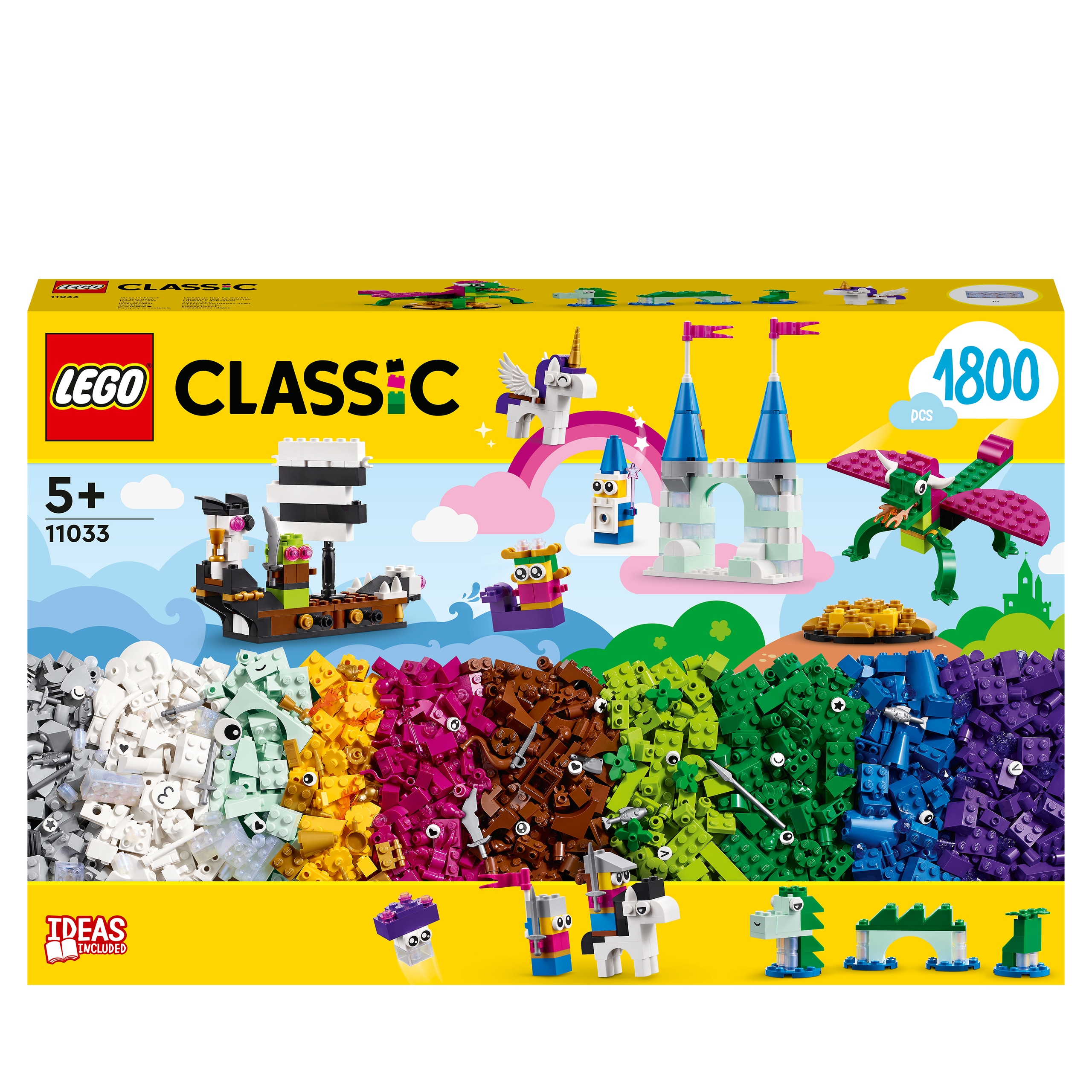 LEGO Classic 11033 Kreatívny vesmír fantázie SADA KOCIEK LEGO