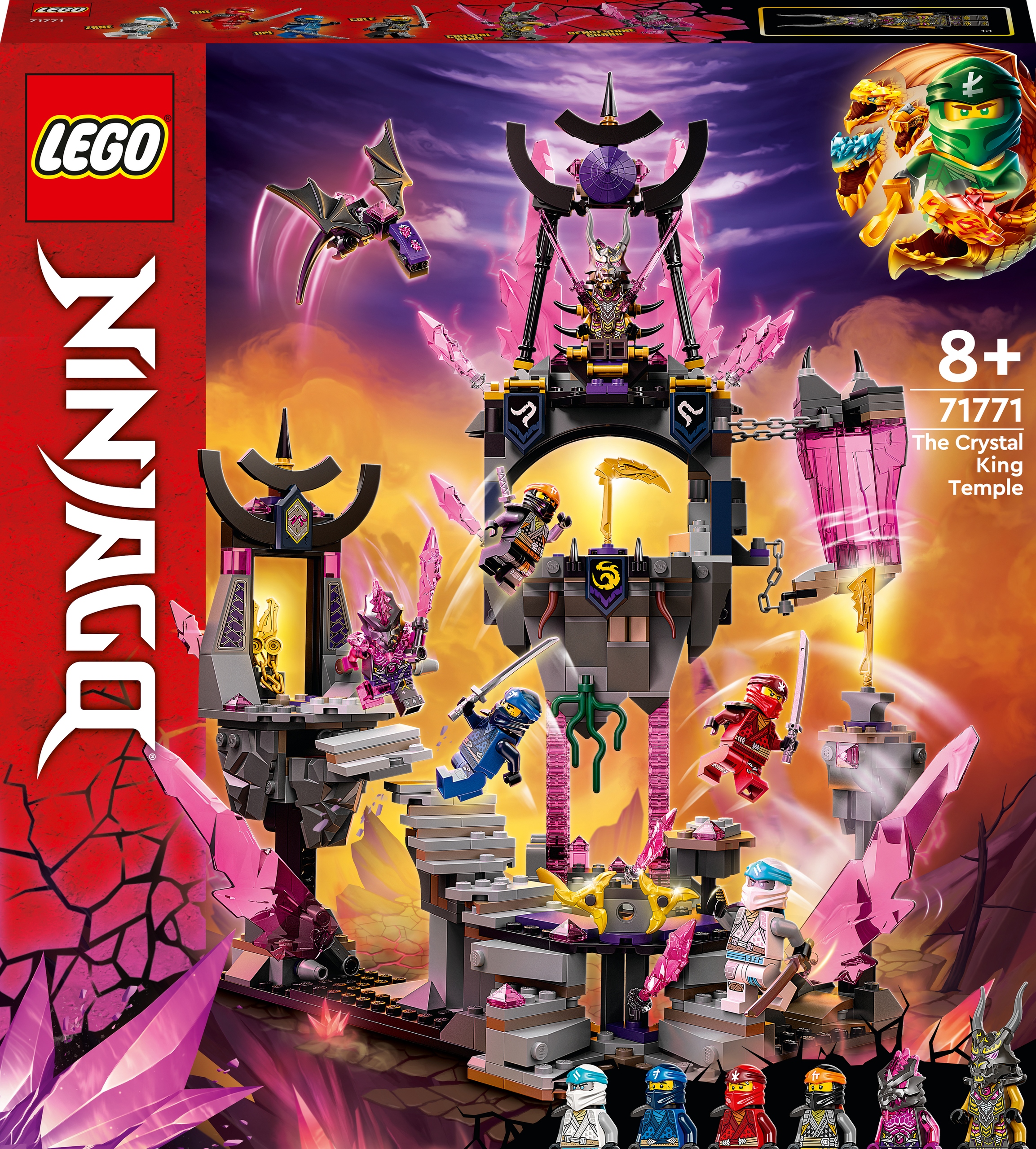 

Lego Ninjago Świątynia kryształowego króla 71771