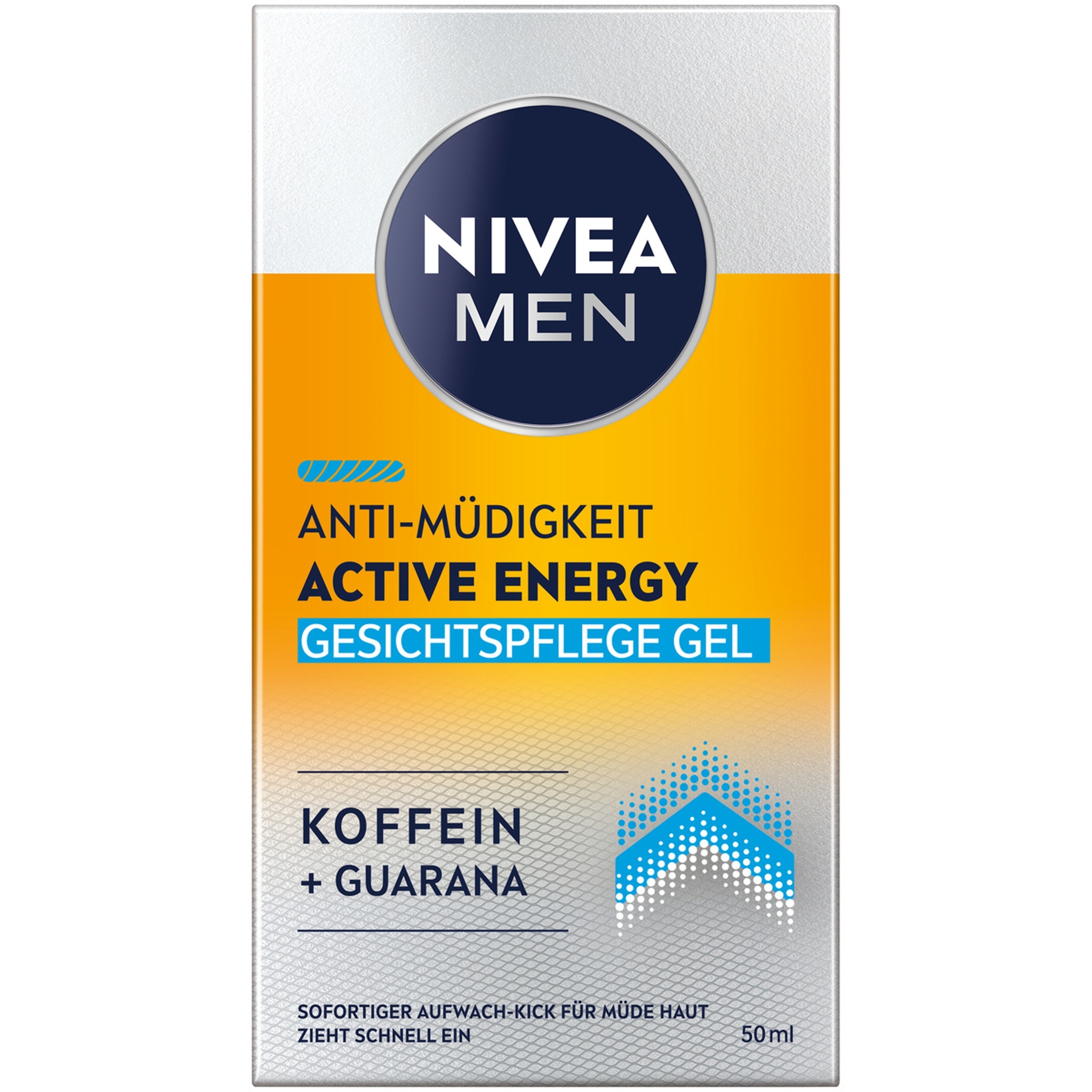 Nivea Men Active hydrogel na obličej, 50 ml