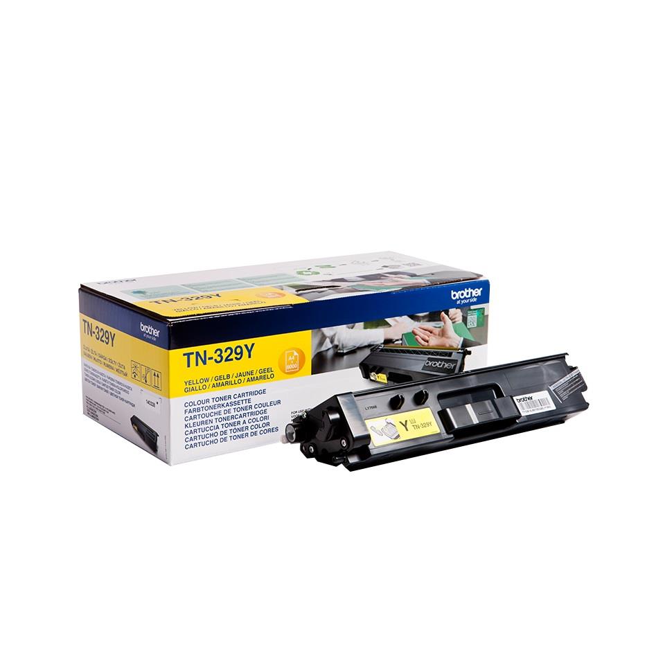 Toner Brother TN-329Y, 6000 stran žlutý