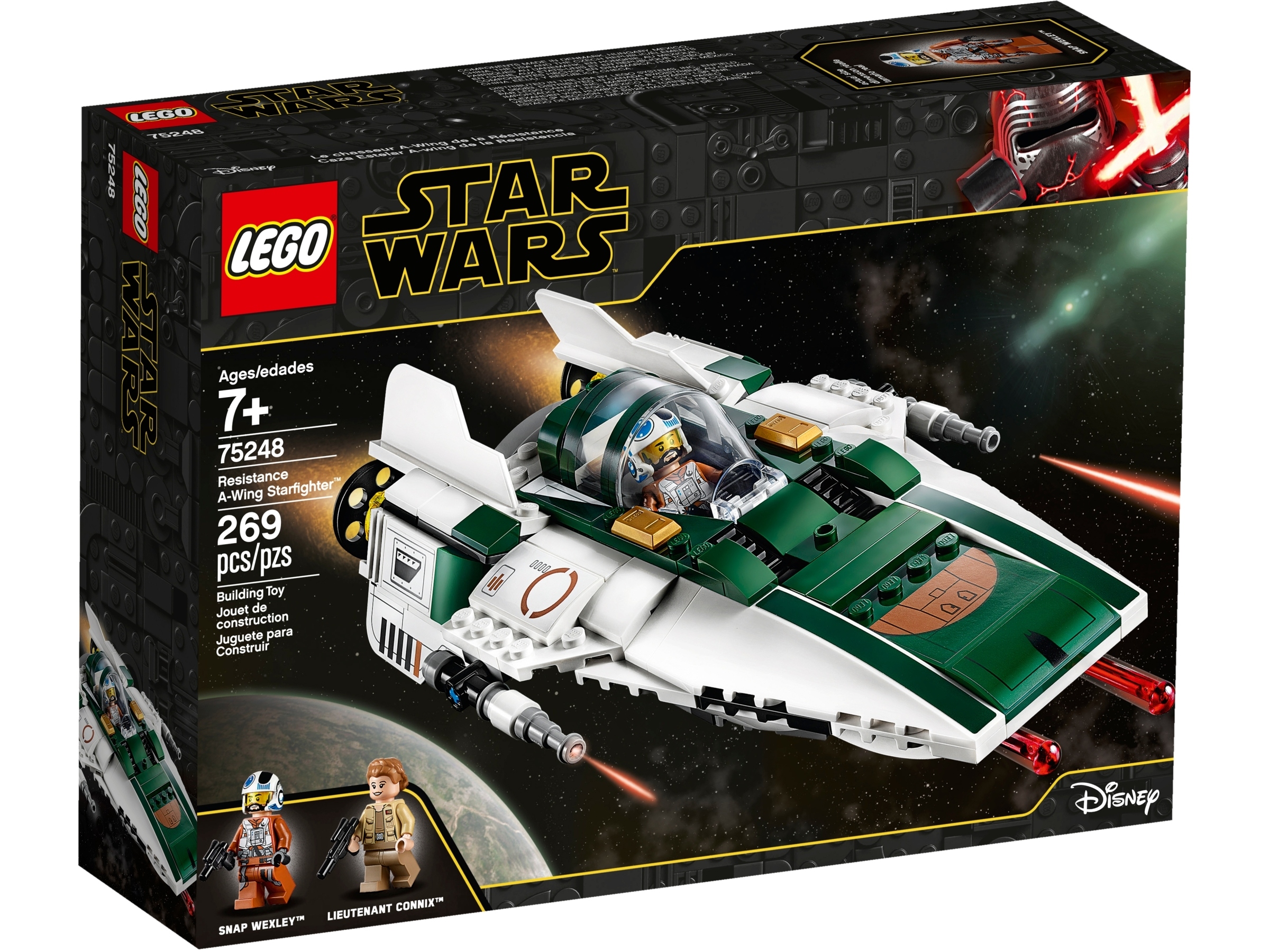 Lego Star Wars 75248 Myśliwiec A-Wing Ruchu Oporu