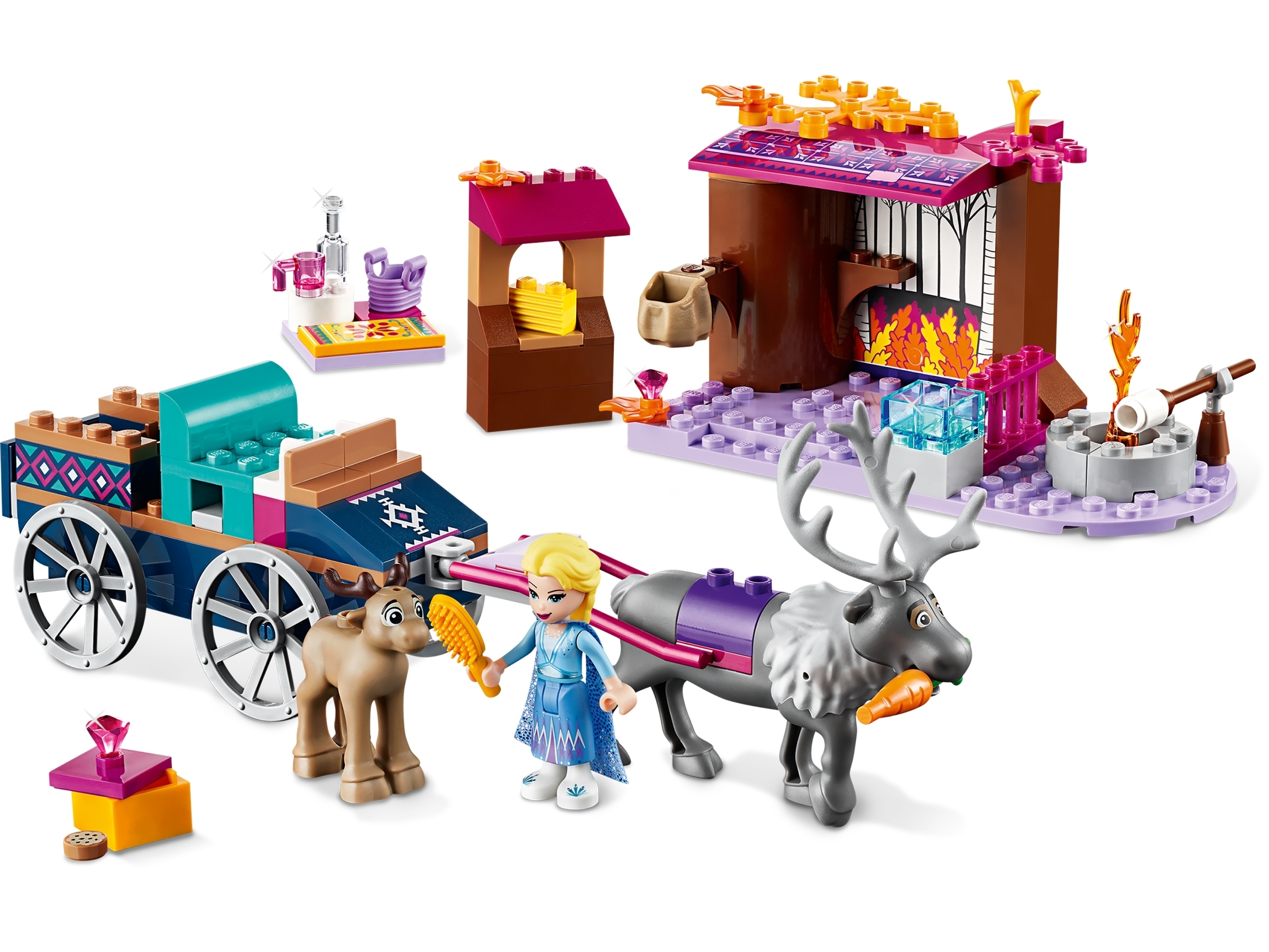 LEGO 41166 Disney Wyprawa Elsy OPAKOWANIE OUTLET Wiek dziecka 4 lata +