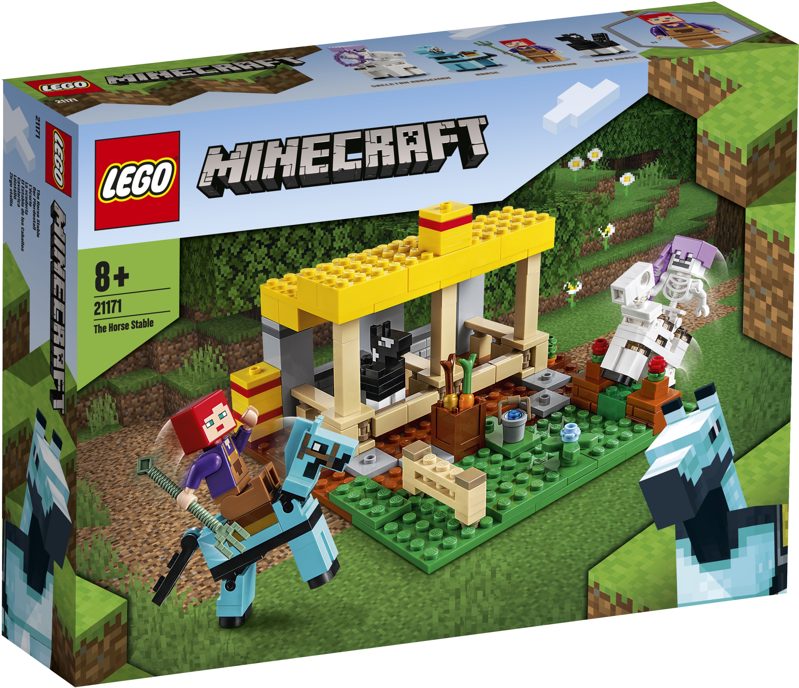 Lego Minecraft 21171 Stáj Stavebnice Majkraft Nové, nejlepší jako dárek