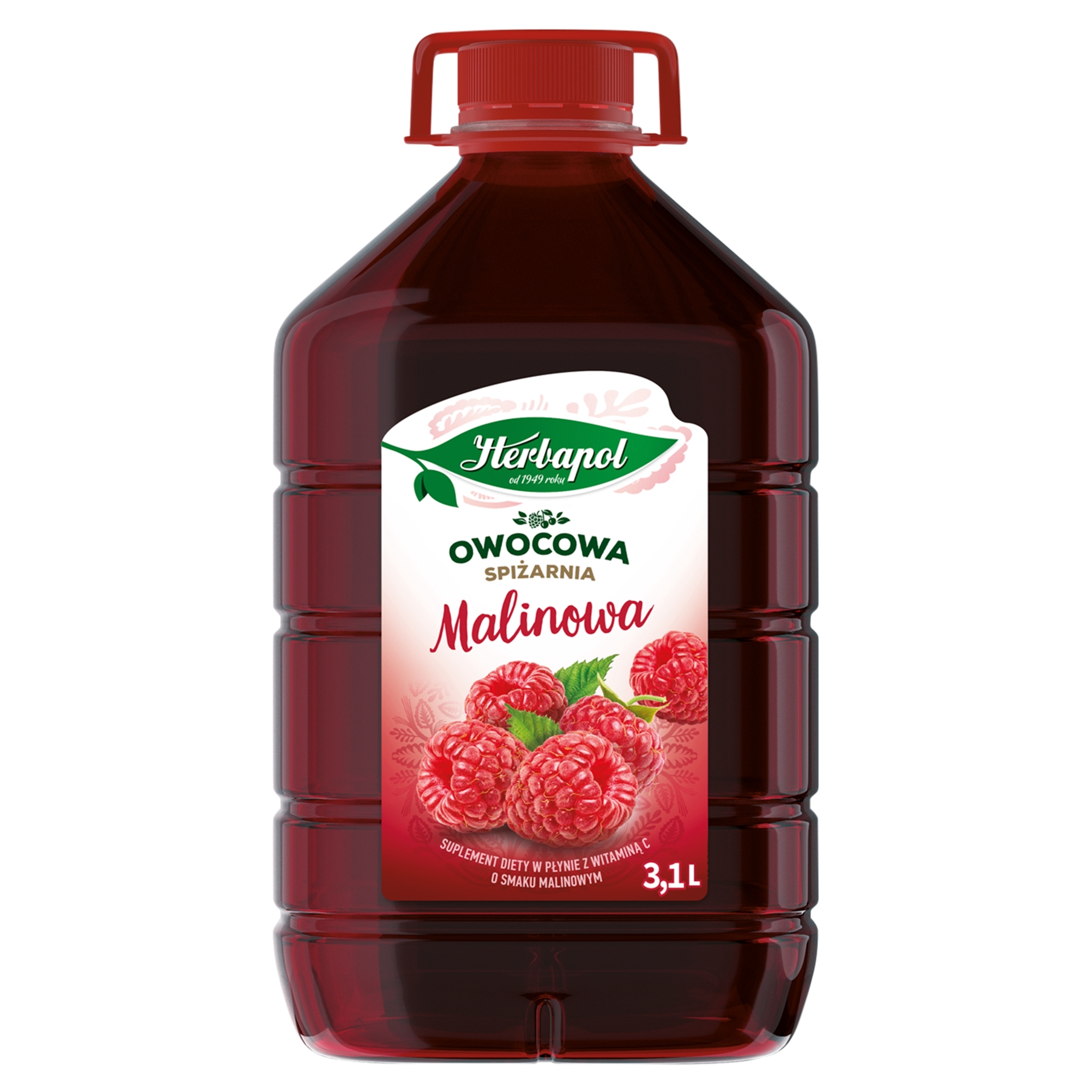 Levně Herbapol Malinový Sirup Ovocná spíž 3,1L