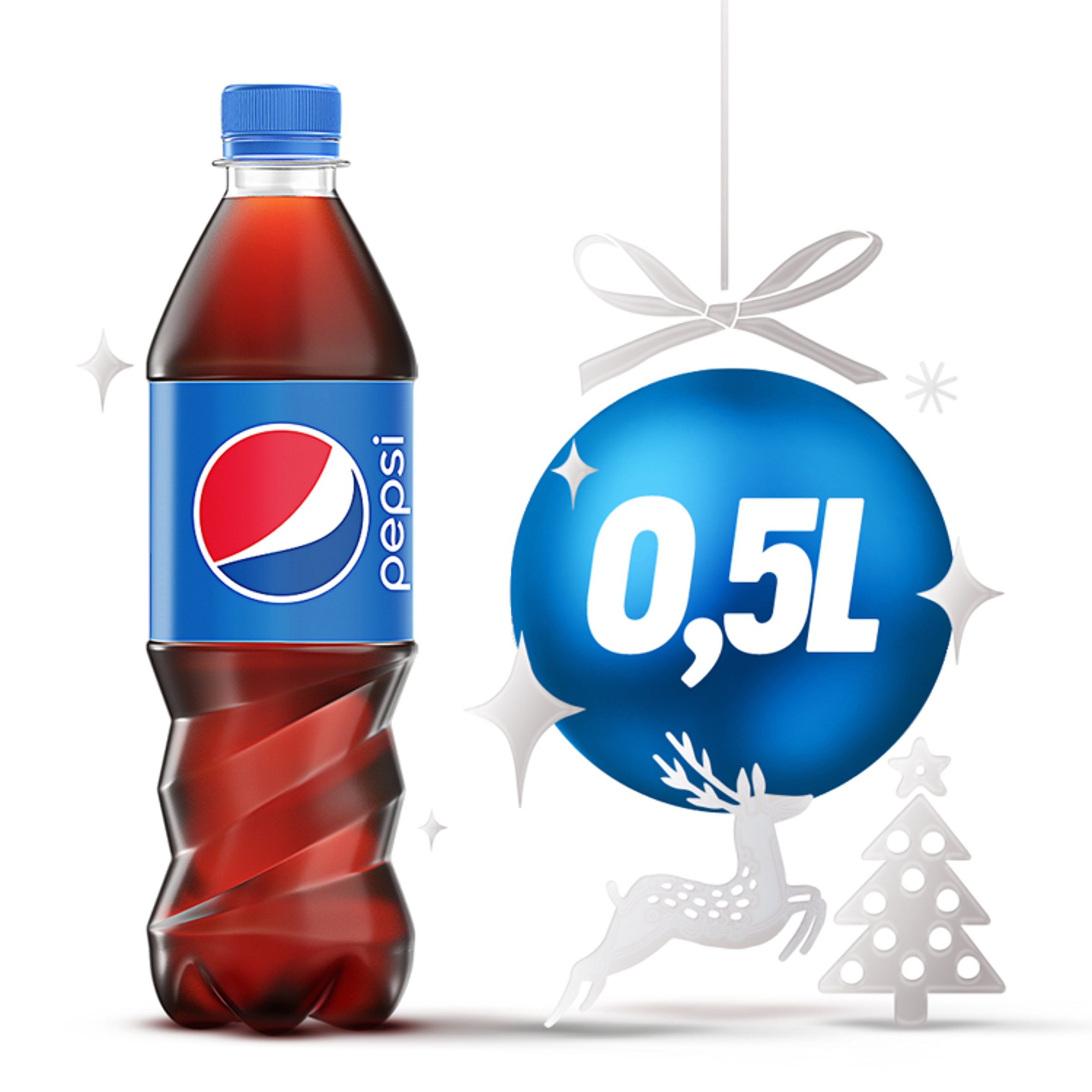Sycený nápoj Pepsi 500 ml x 24 kusů