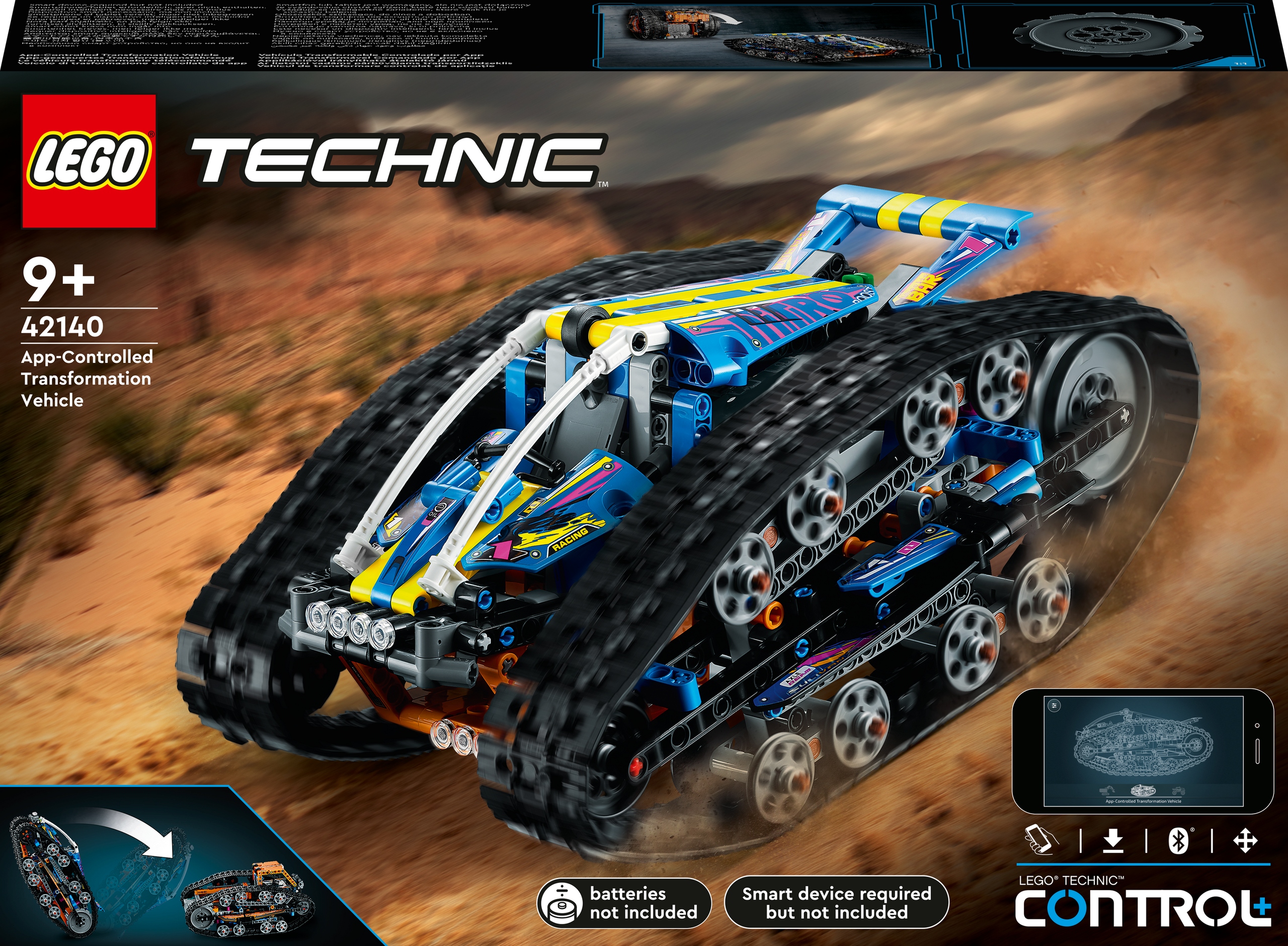 LEGO Technic 42140 Wiele pojazdów do zdalnego sterowania