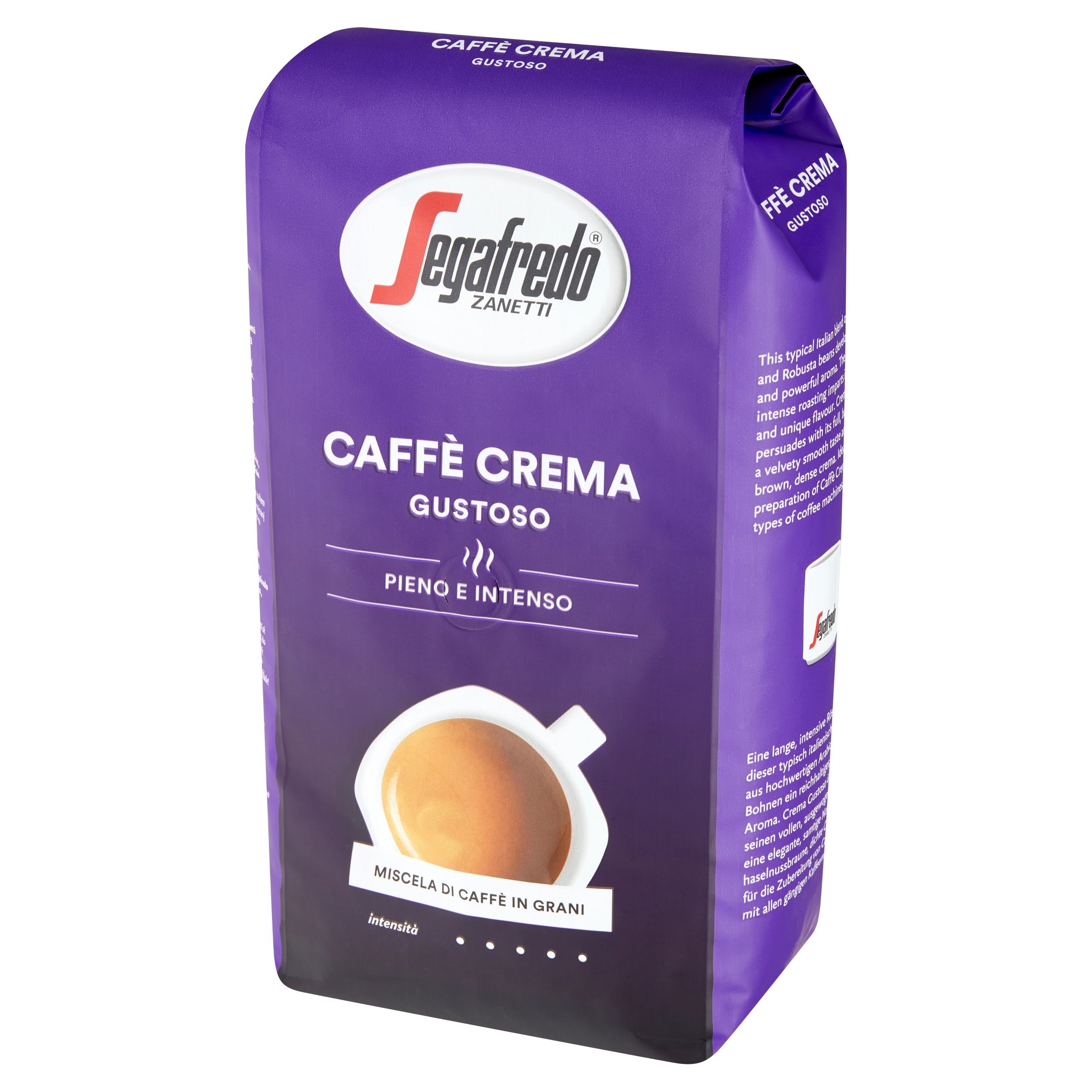 Levně Segafredo káva káva Caffe Crema Gustoso 1 kg 1000 g