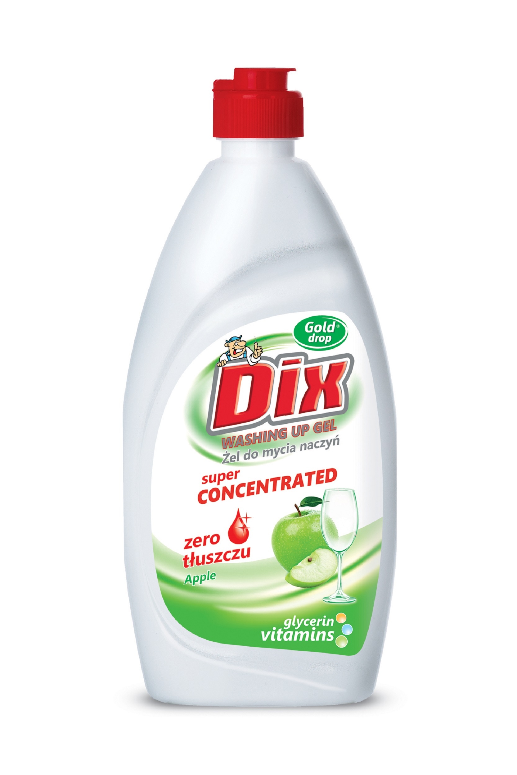 

Płyn do mycia naczyń Dix Jabłko 0,5 l