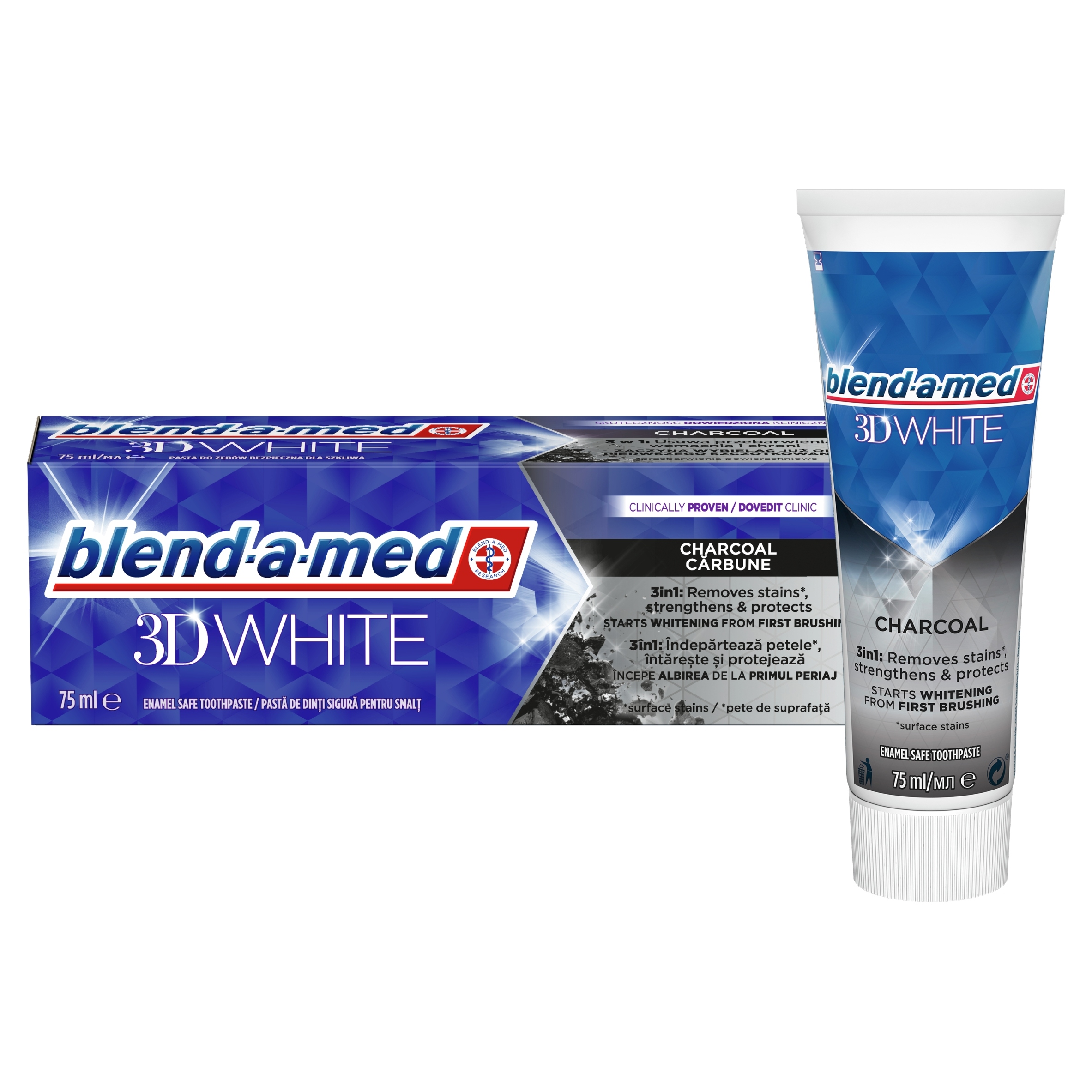 

Blend-a-med 3D White Charcoal Pasta Do Zębów 75 ml