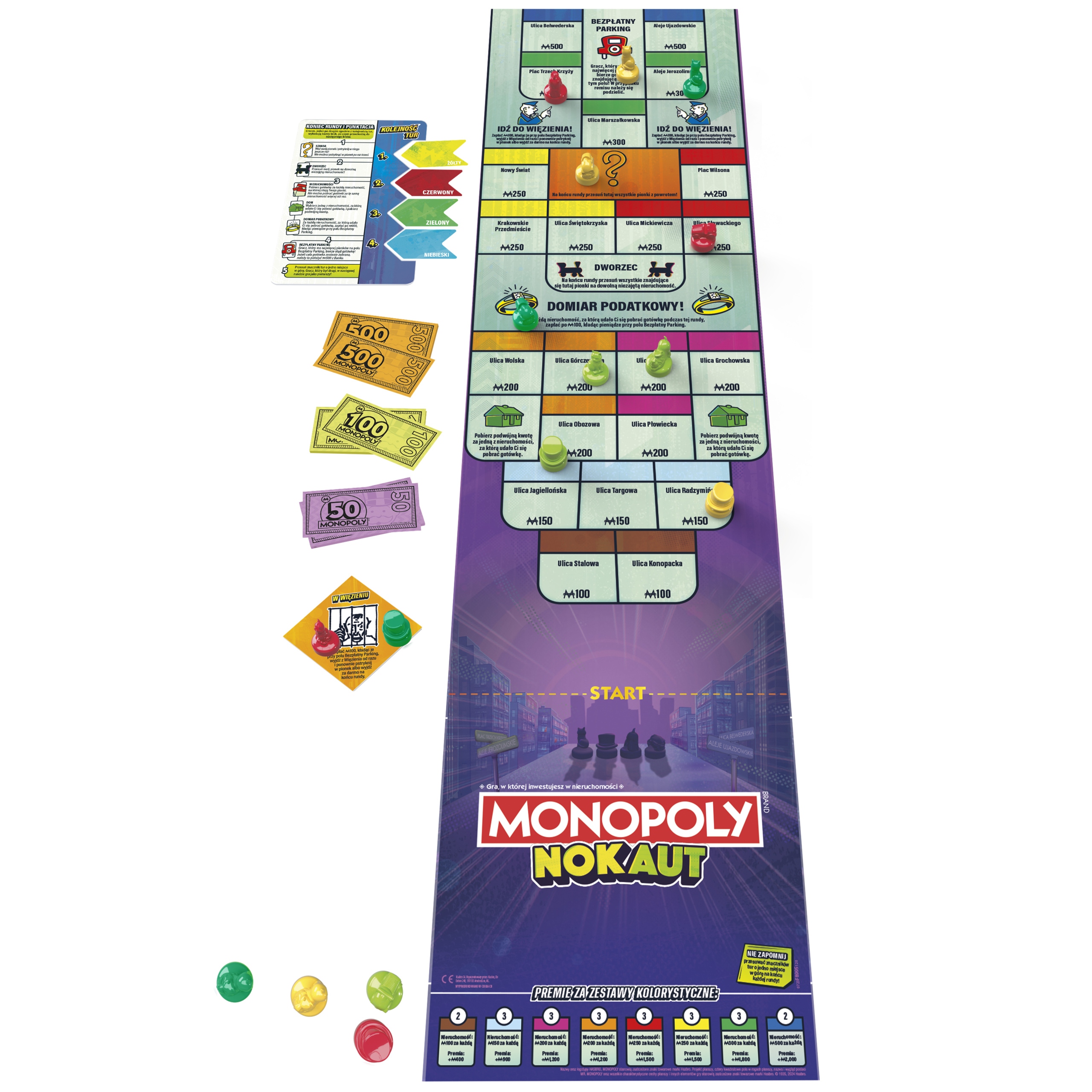 Gra planszowa MONOPOLY NOKAUT Wydawca Monopoly