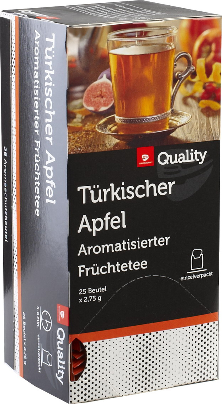 Levně Tgq Čaj čaj s jablkem 25 x 2,75 g