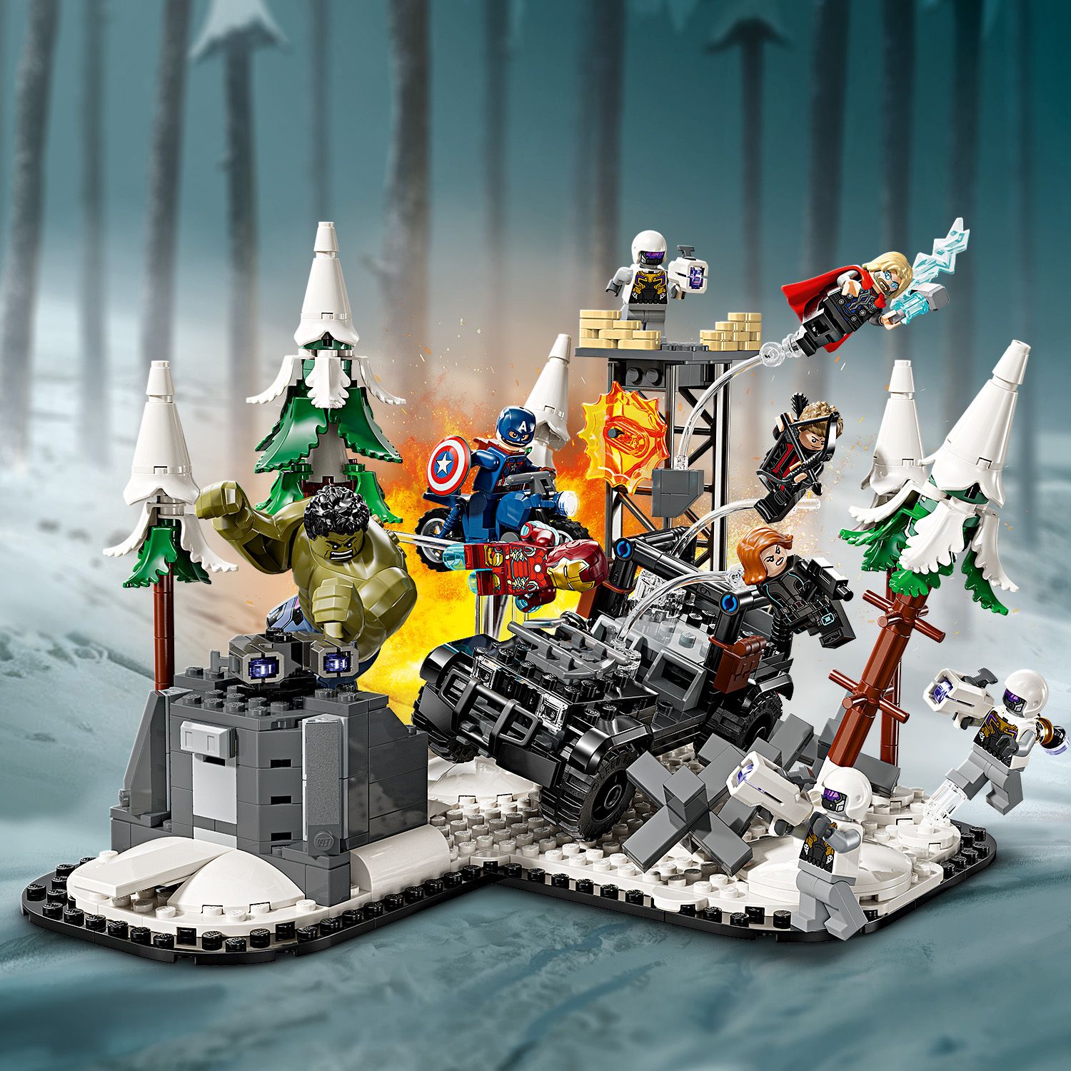 LEGO Marvel Super Heroes 76291 Avengers: Czas Ultrona Zestaw i Ebook 4w1 Wiek dziecka 2 lata +