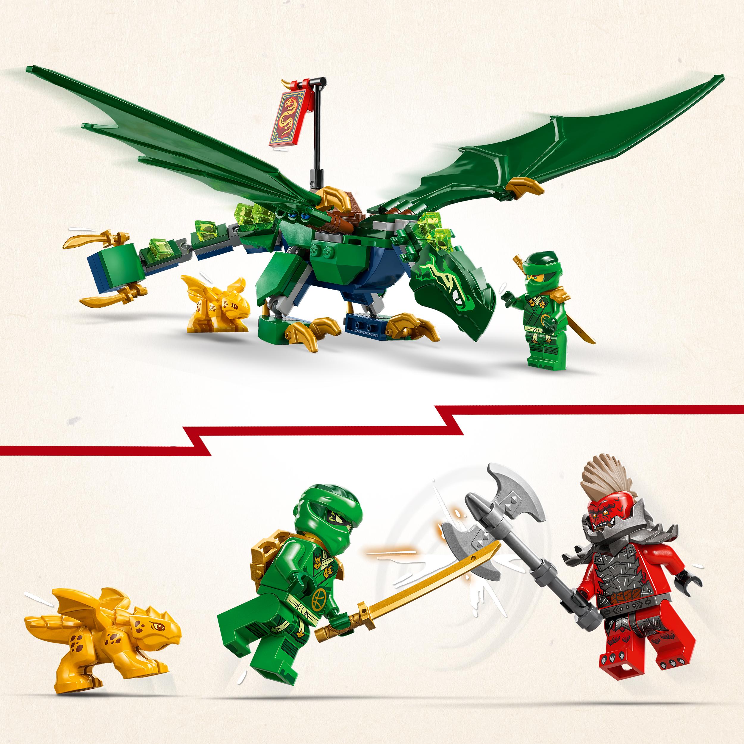 Lego Ninjago Zielony leśny smok Lloyda 59829