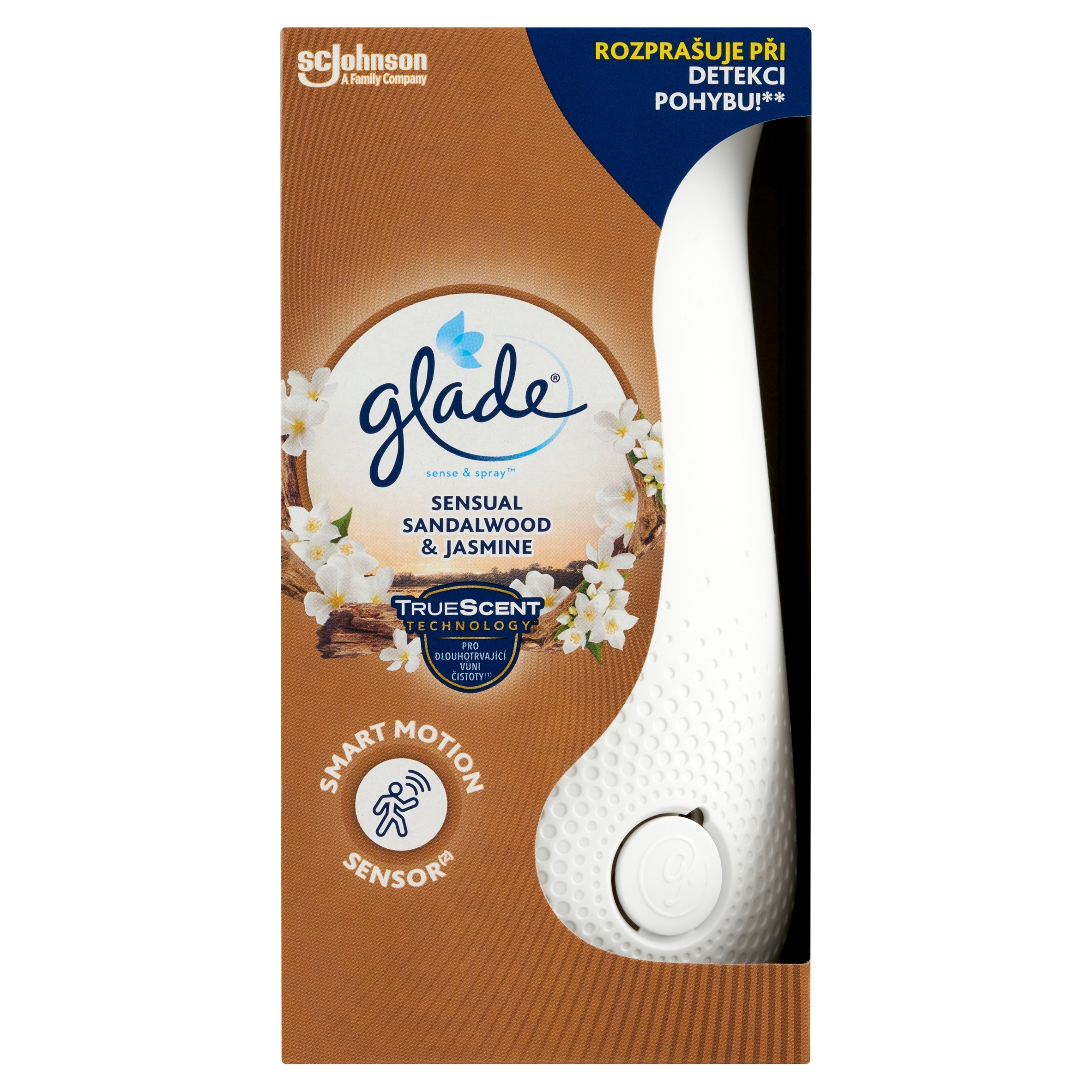 

Glade sense spray urządzenie Sandalwood Jasmine