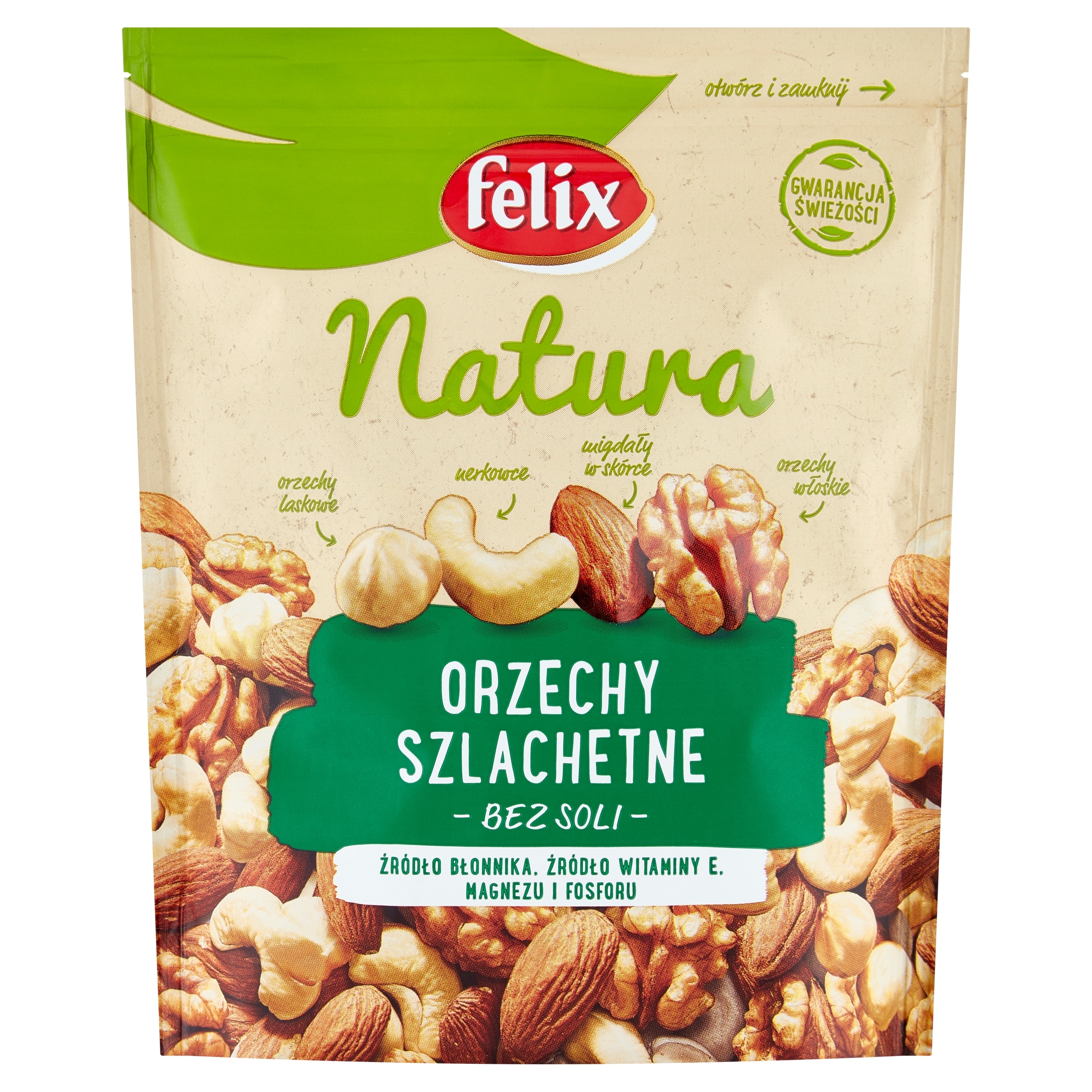 Felix NATURA Mieszanka ORZECHY SZLACHETNE bez soli 180G