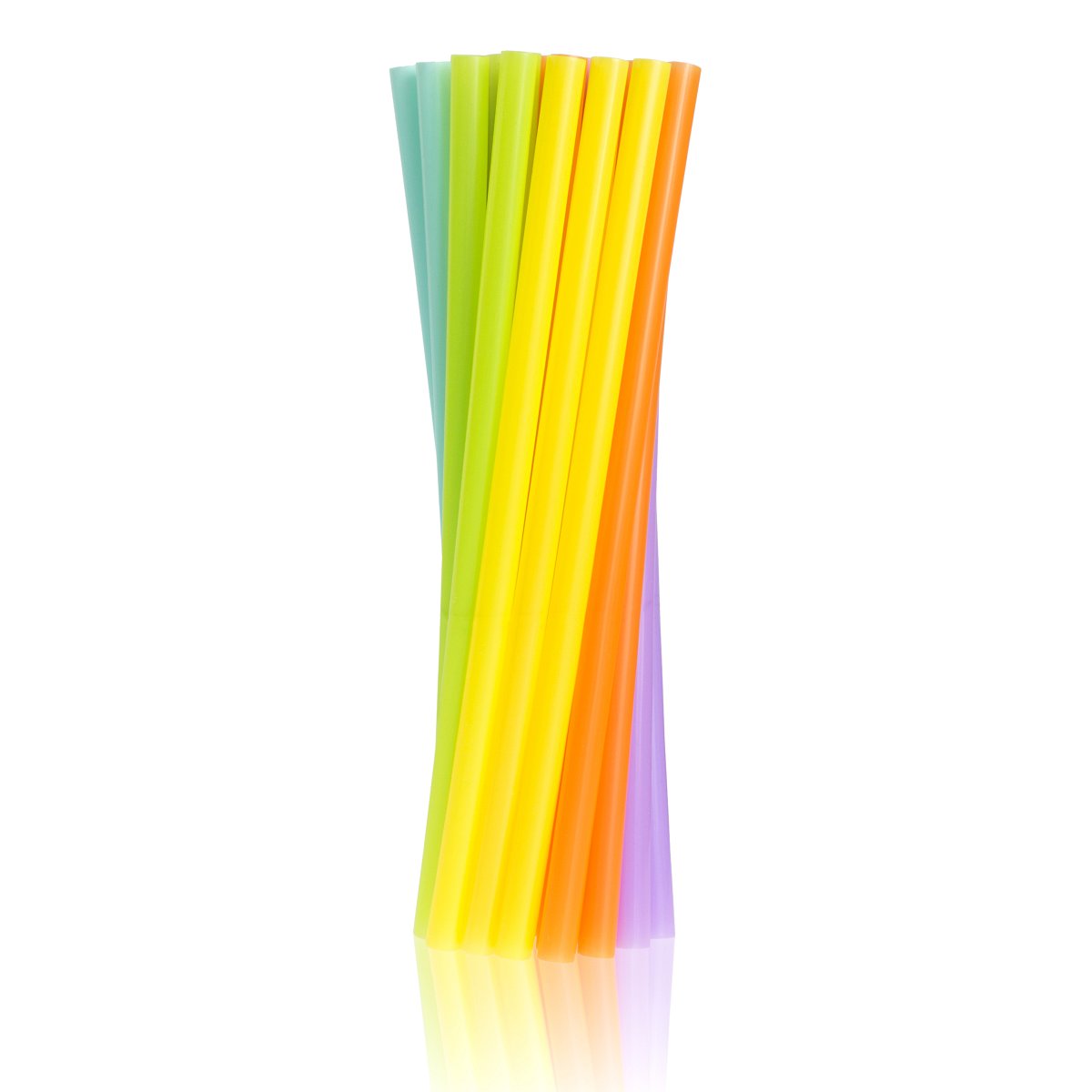 

Słomki 250 szt. 24cm x 9mm plastik Godan