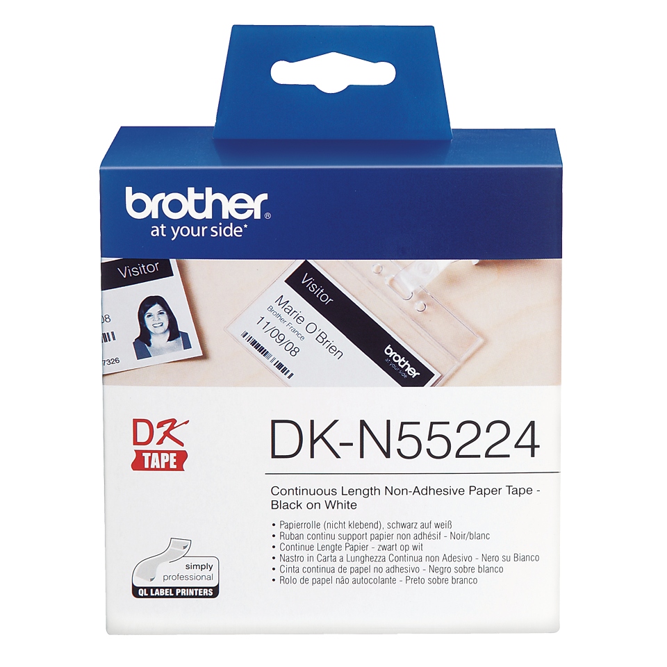 Taśma Brother DK-N55224 ciągła papierowa 54mm