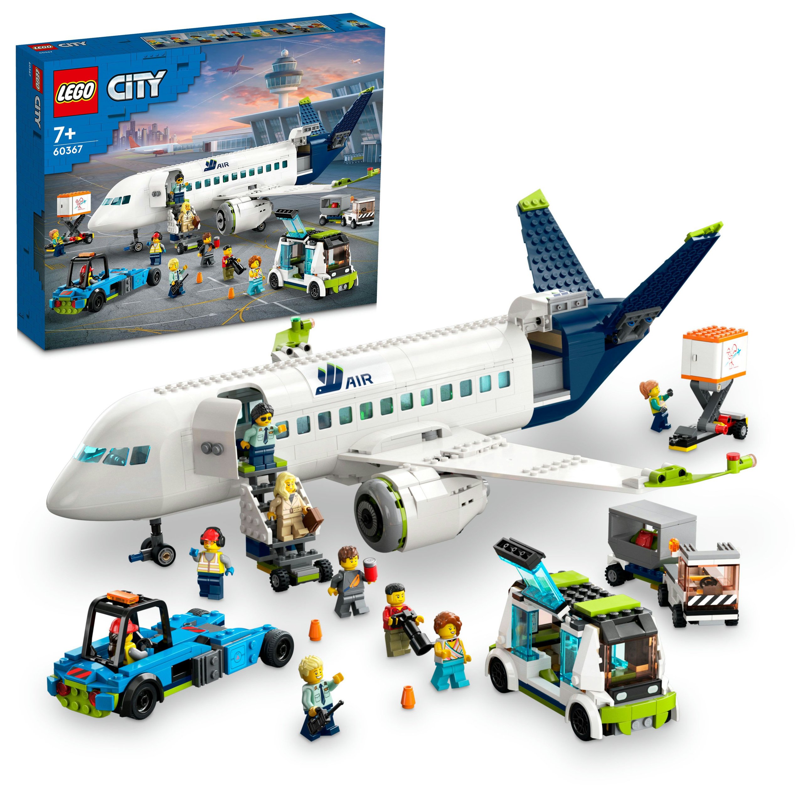 Lego CITY 60367 Samolot pasażerski