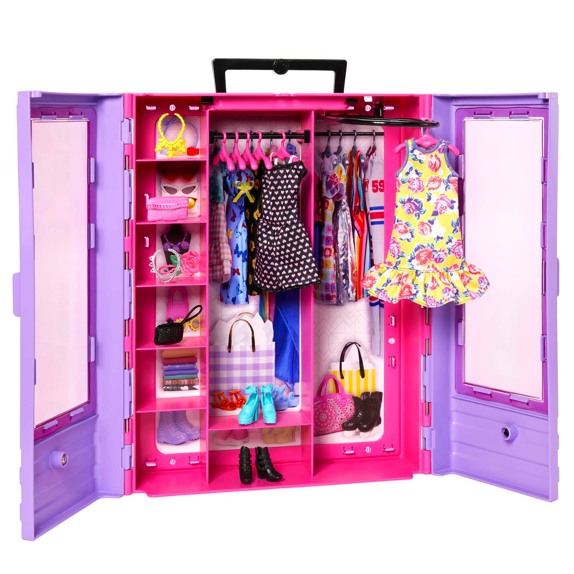 

Barbie Szafa z lalką i akcesoriami HJL66
