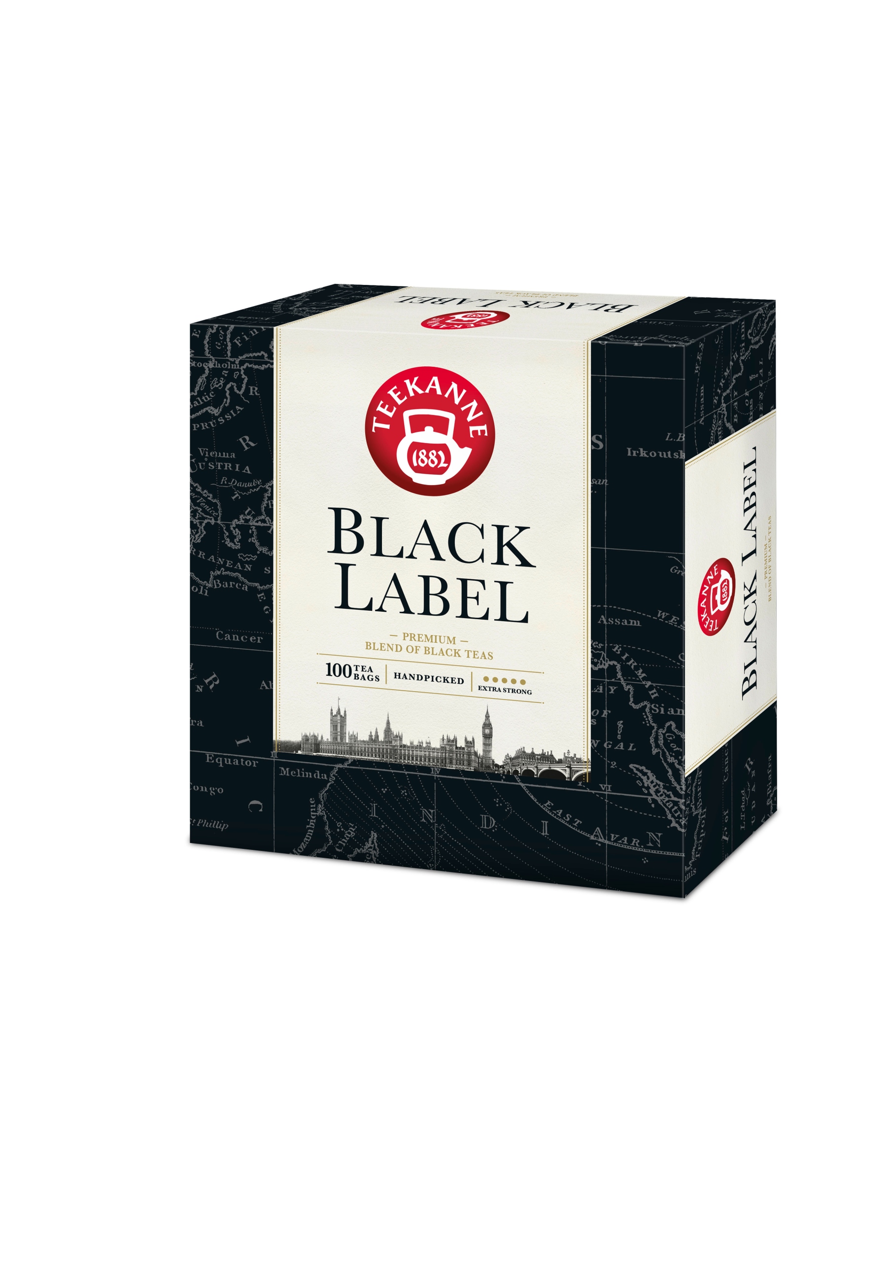 Levně Teekanne Čaj černý Black Label 100 x 2,0 g