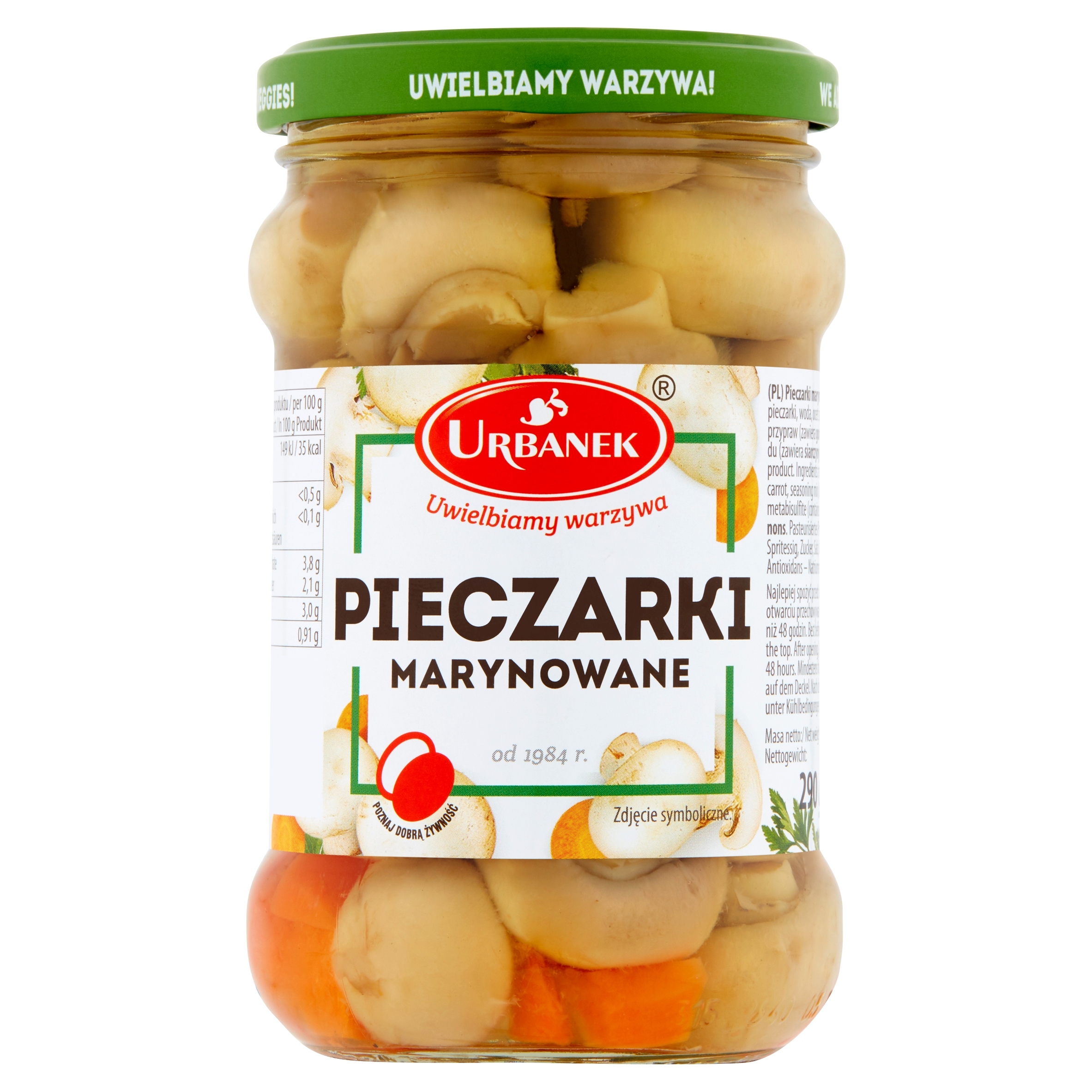 Urbanek Žampiony 290 g