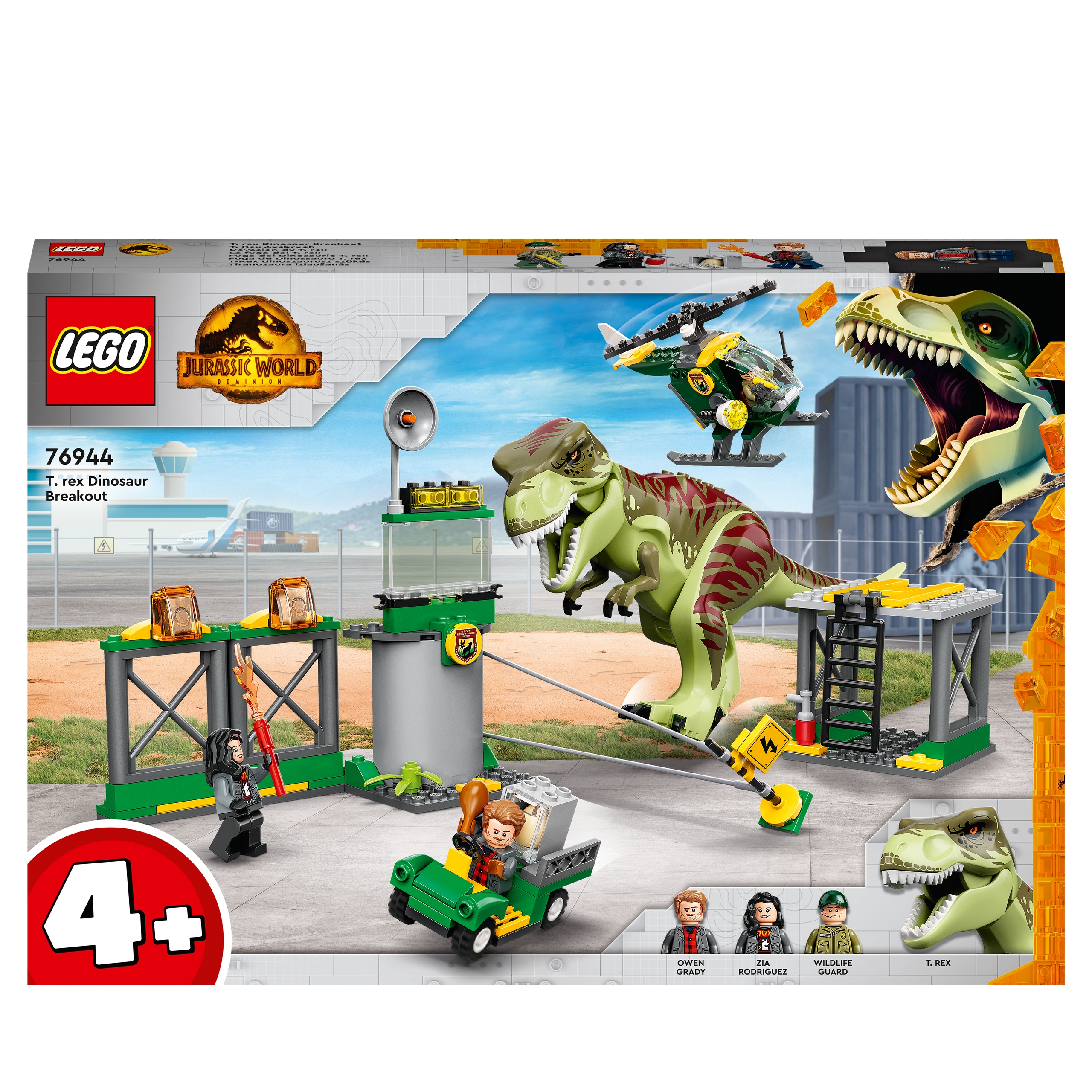 LEGO Jurassic World 76944 Ucieczka tyranozaura