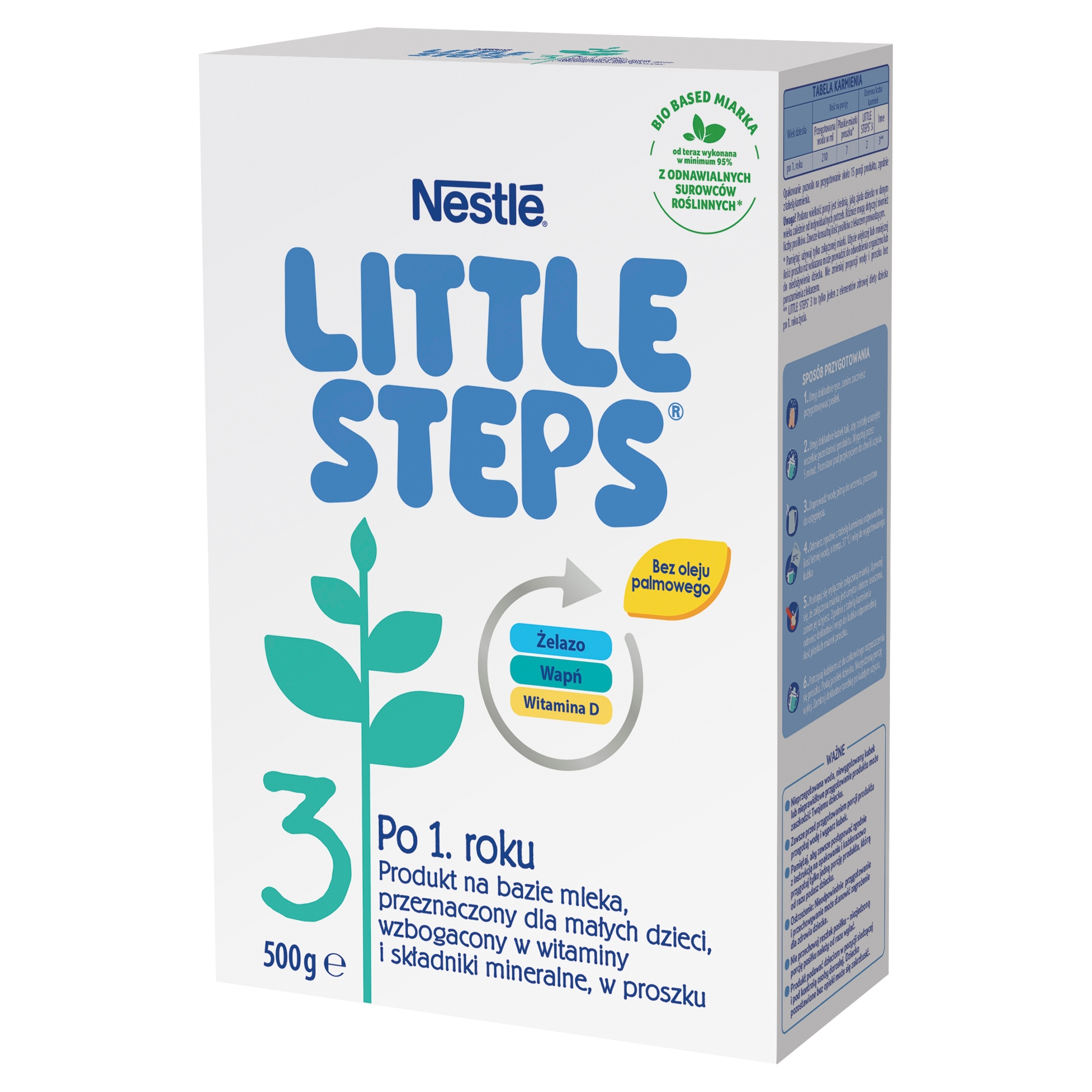 Mleko modyfikowane Nestle Little Steps 3 500 g