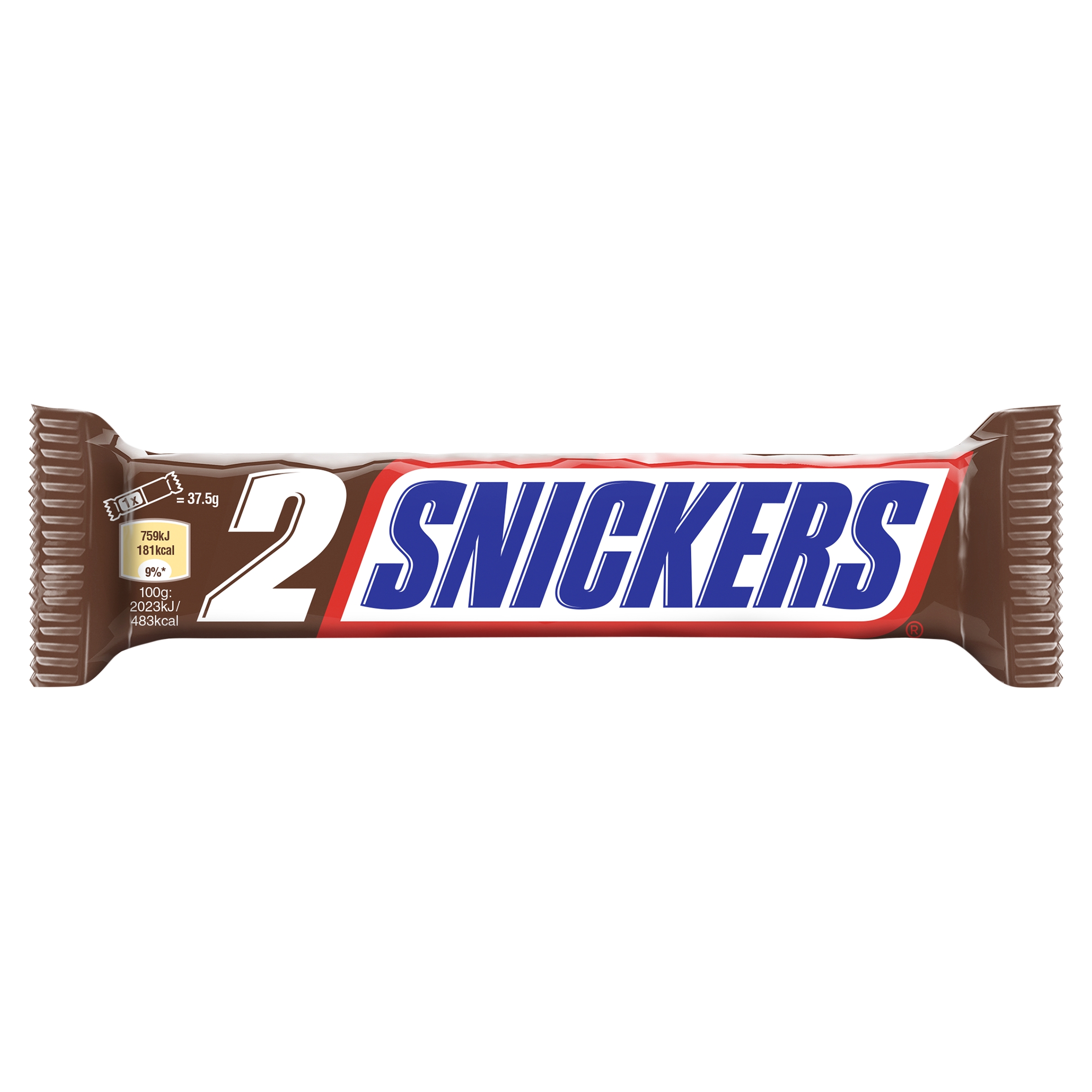 Levně Tyčinka s karamelem a ořechy Snickers 75 g