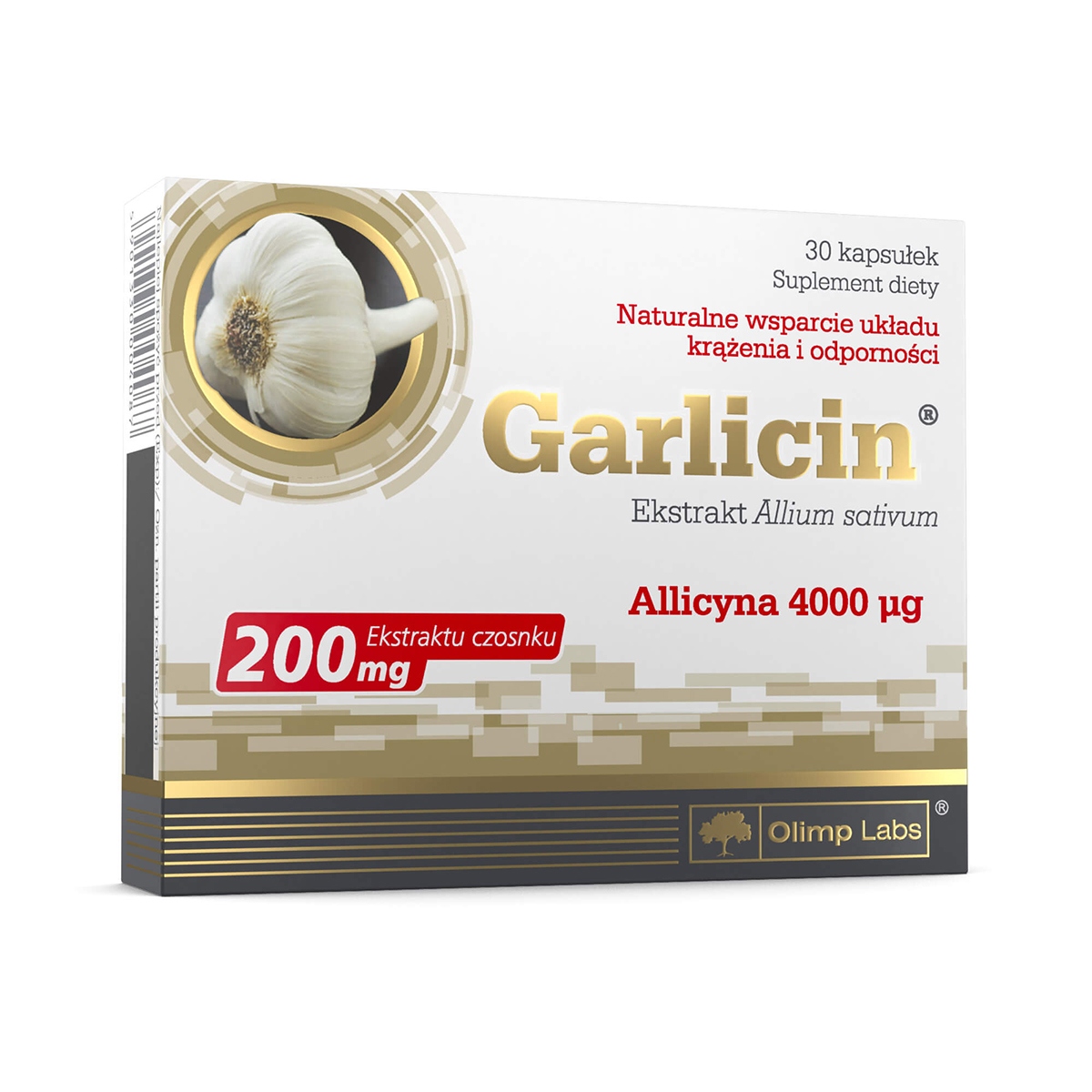 OLIMP GARLICIN 30caps CZOSNEK BEZZAPACHOWY OCHRONA — 8