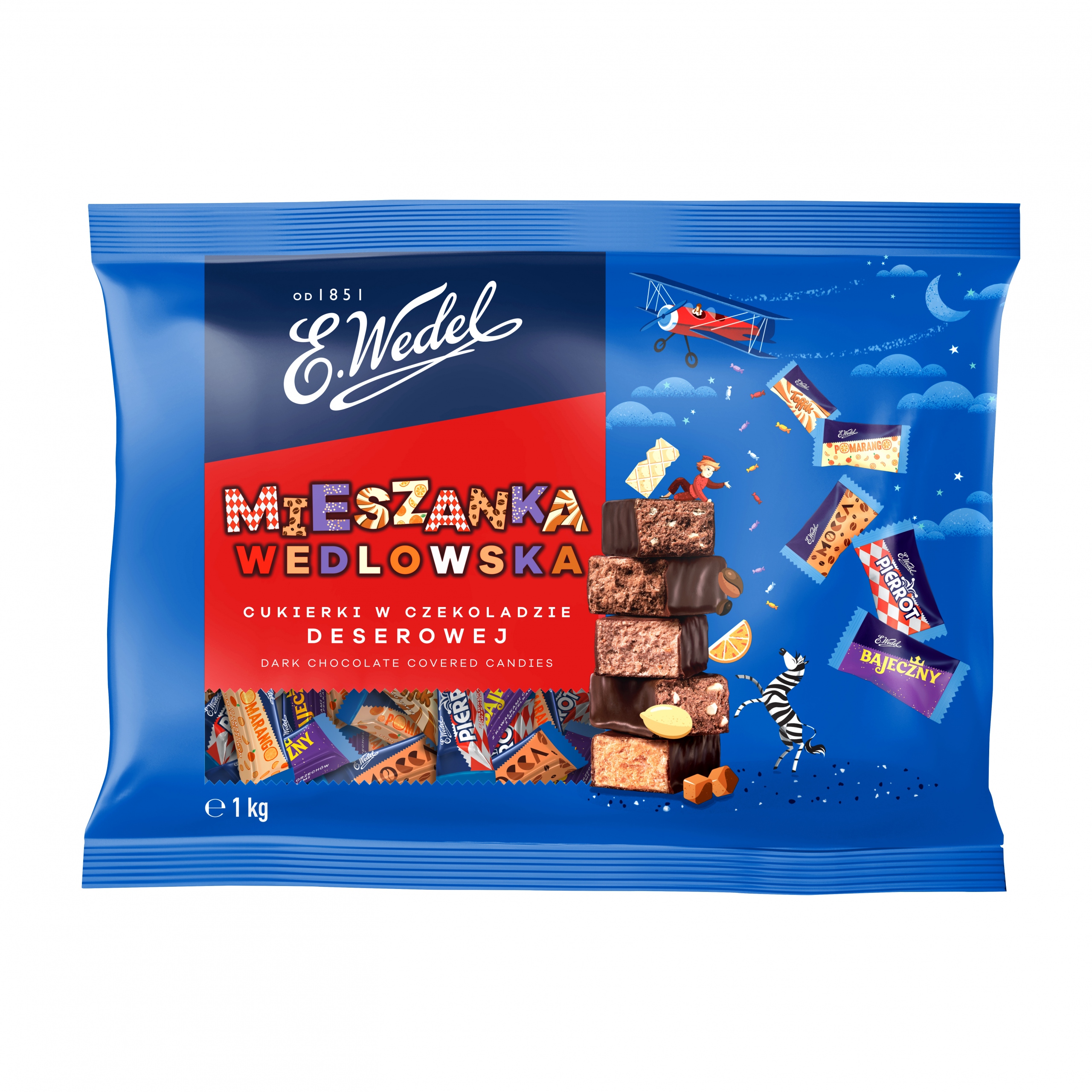 Levně 2x E.Wedel Vedlovská směs bonbóny 1 kg