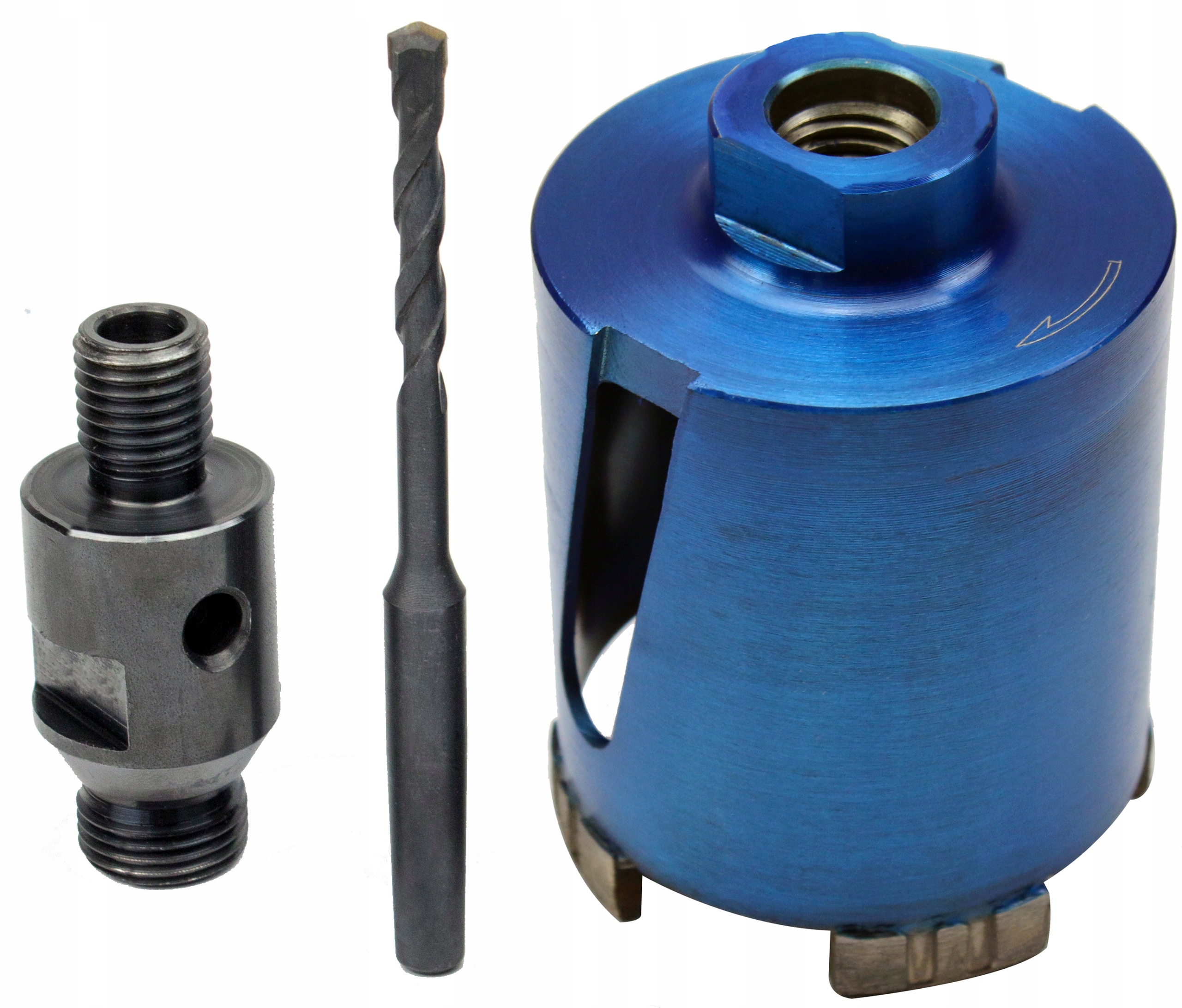 Vrták Plechovkový 68 MM Centrovací Adaptér Sada