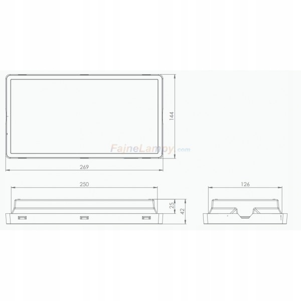 NOWOCZESNA OPRAWA OŚWIETLENIA AWARYJNEGO VELLA LED Kod producenta 93669